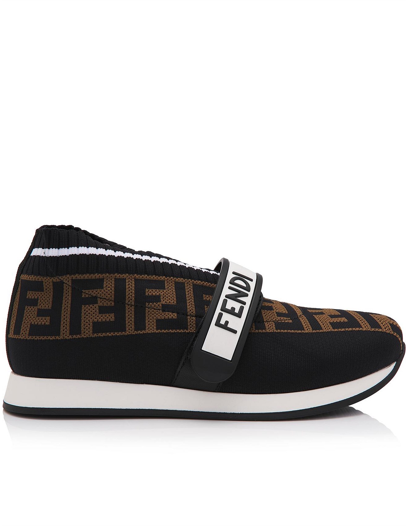 fendi knit trainers