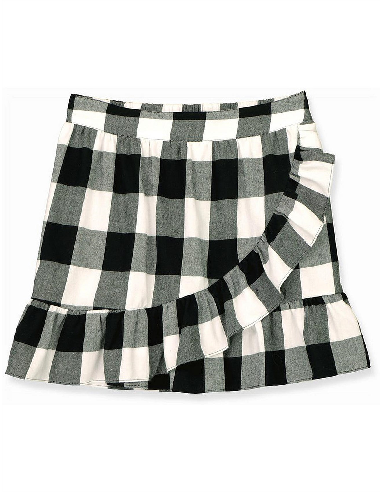 country road gingham skirt