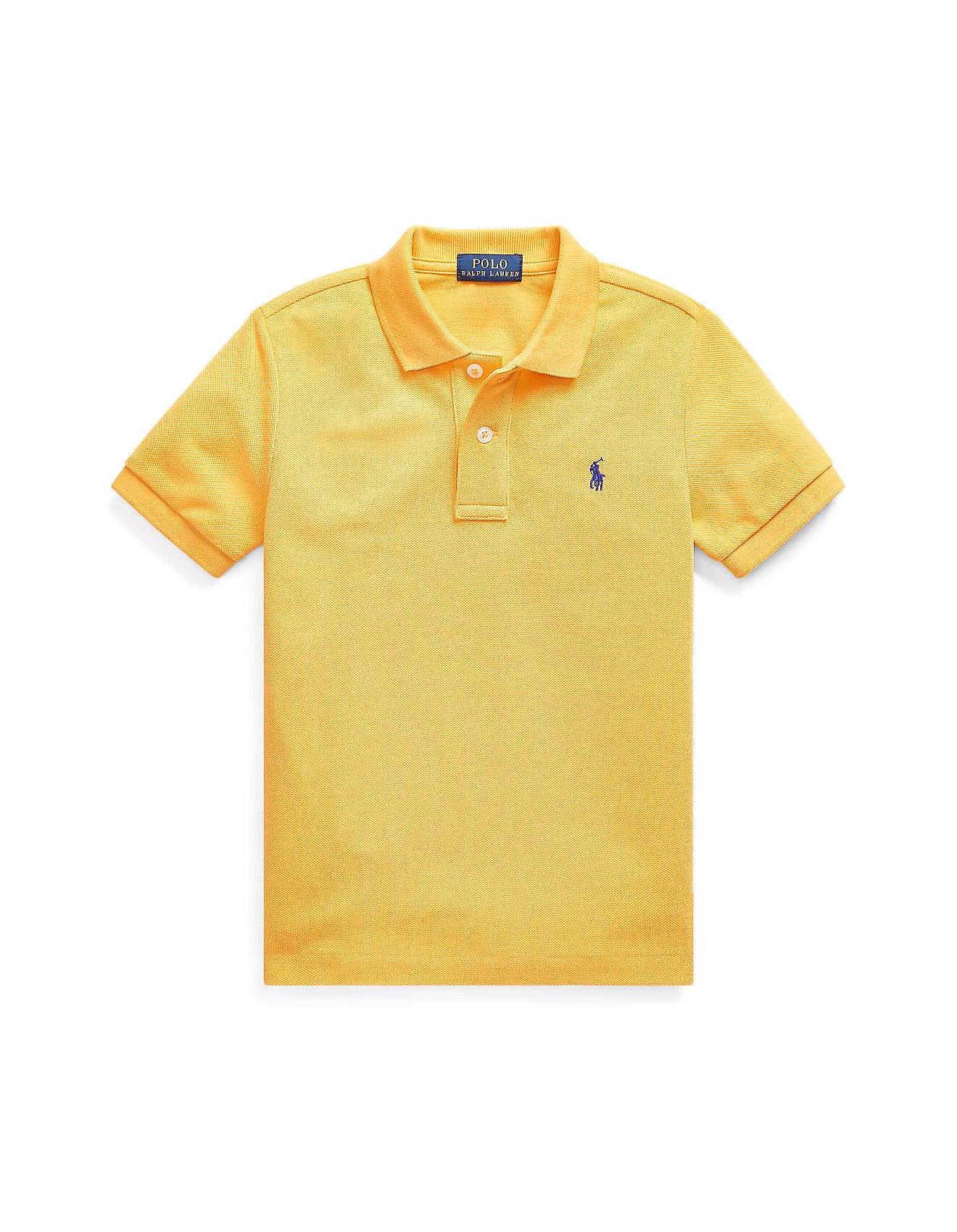 cotton mesh polo shirt