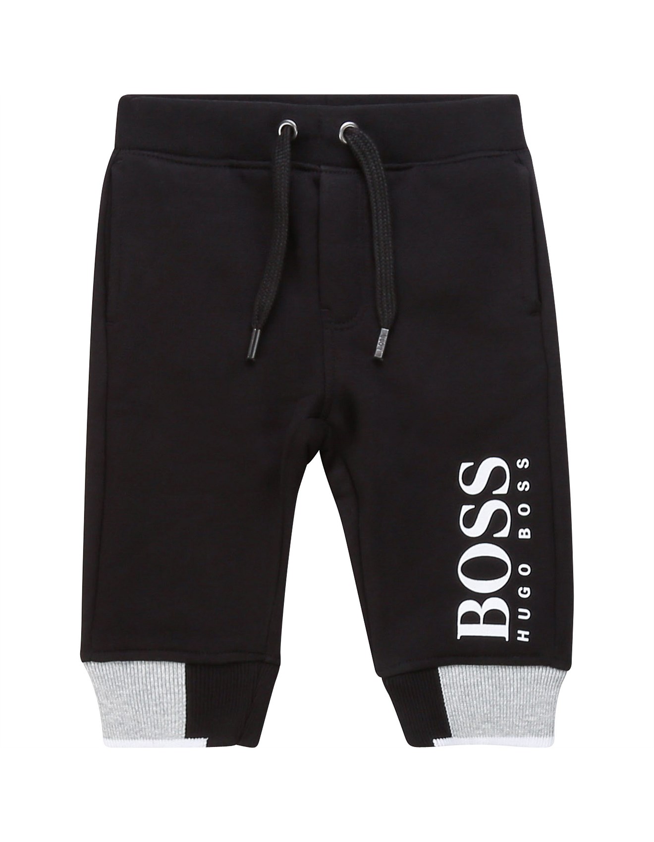 black hugo boss joggers