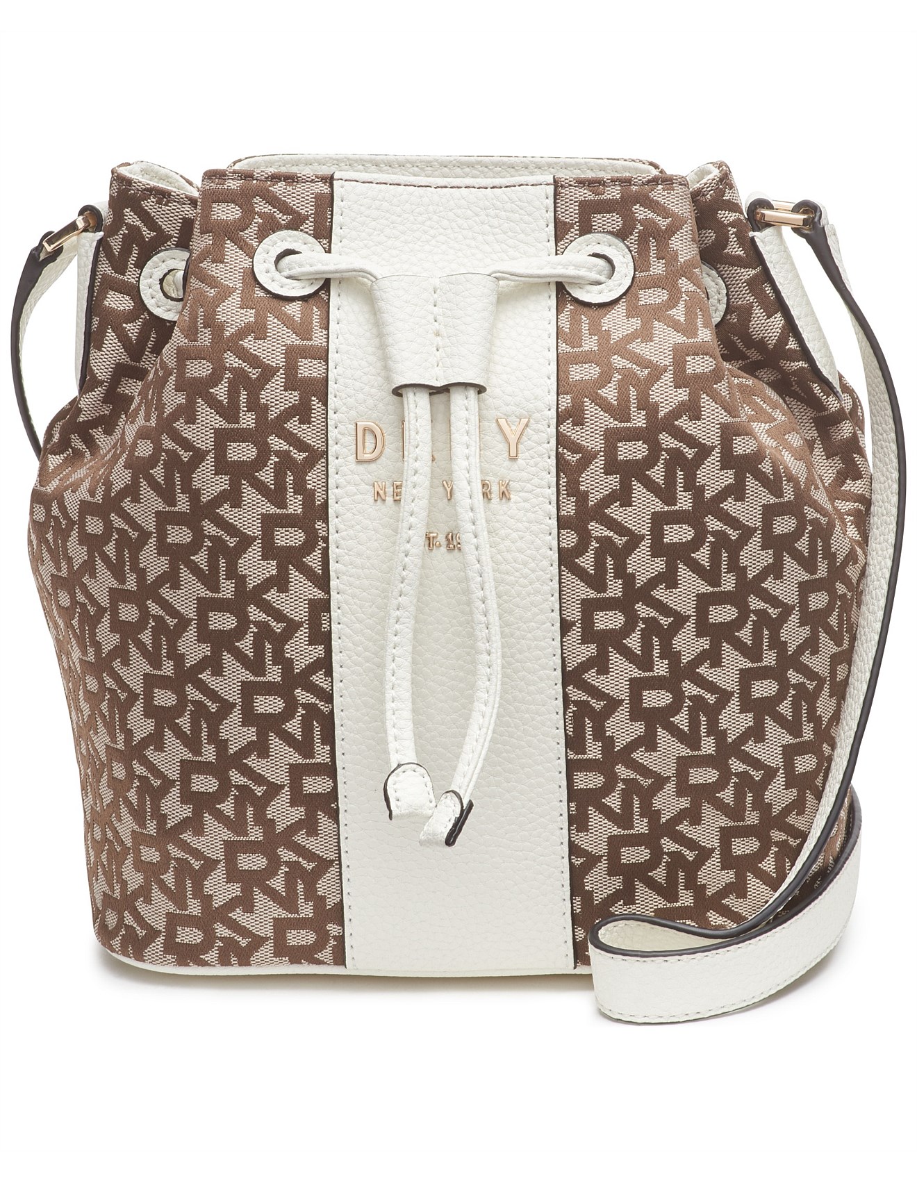 dkny noho drawstring bucket bag