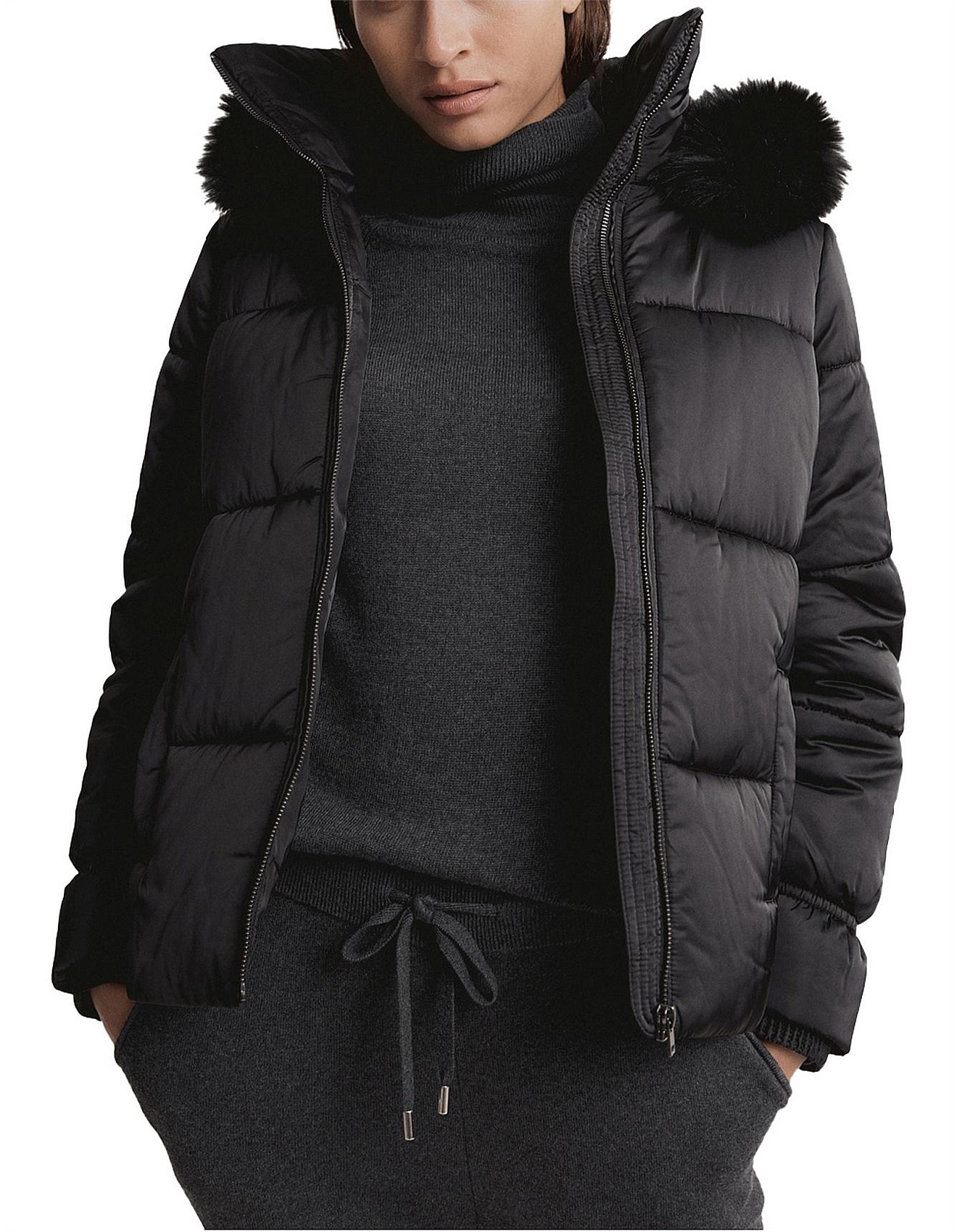 david jones puffer jacket