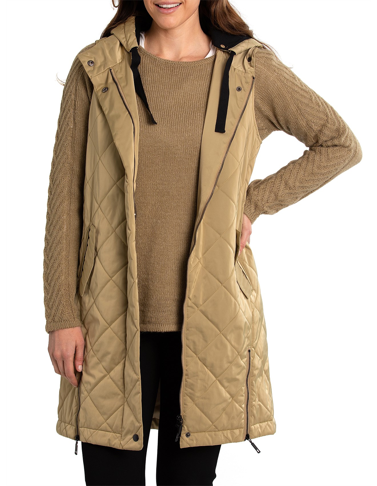 ralph lauren quilted down coat