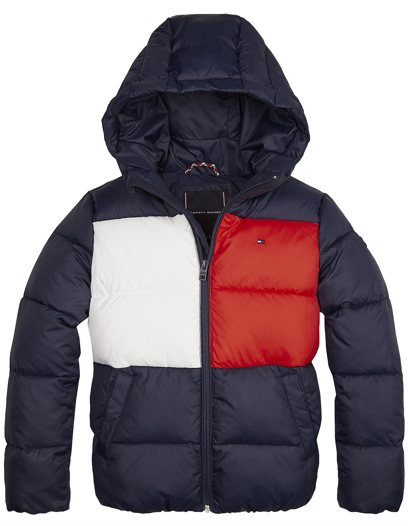 tommy flag jacket