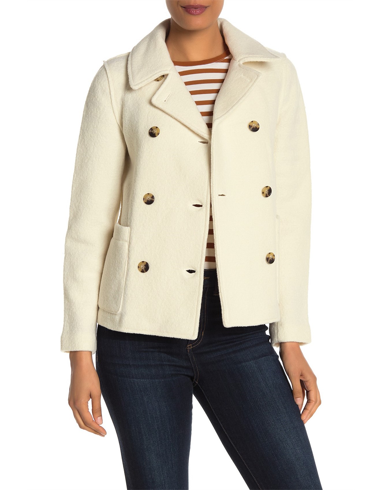 j crew peacoat womens