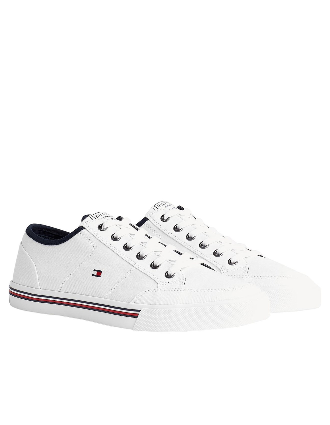 tommy hilfiger core corporate textile sneaker