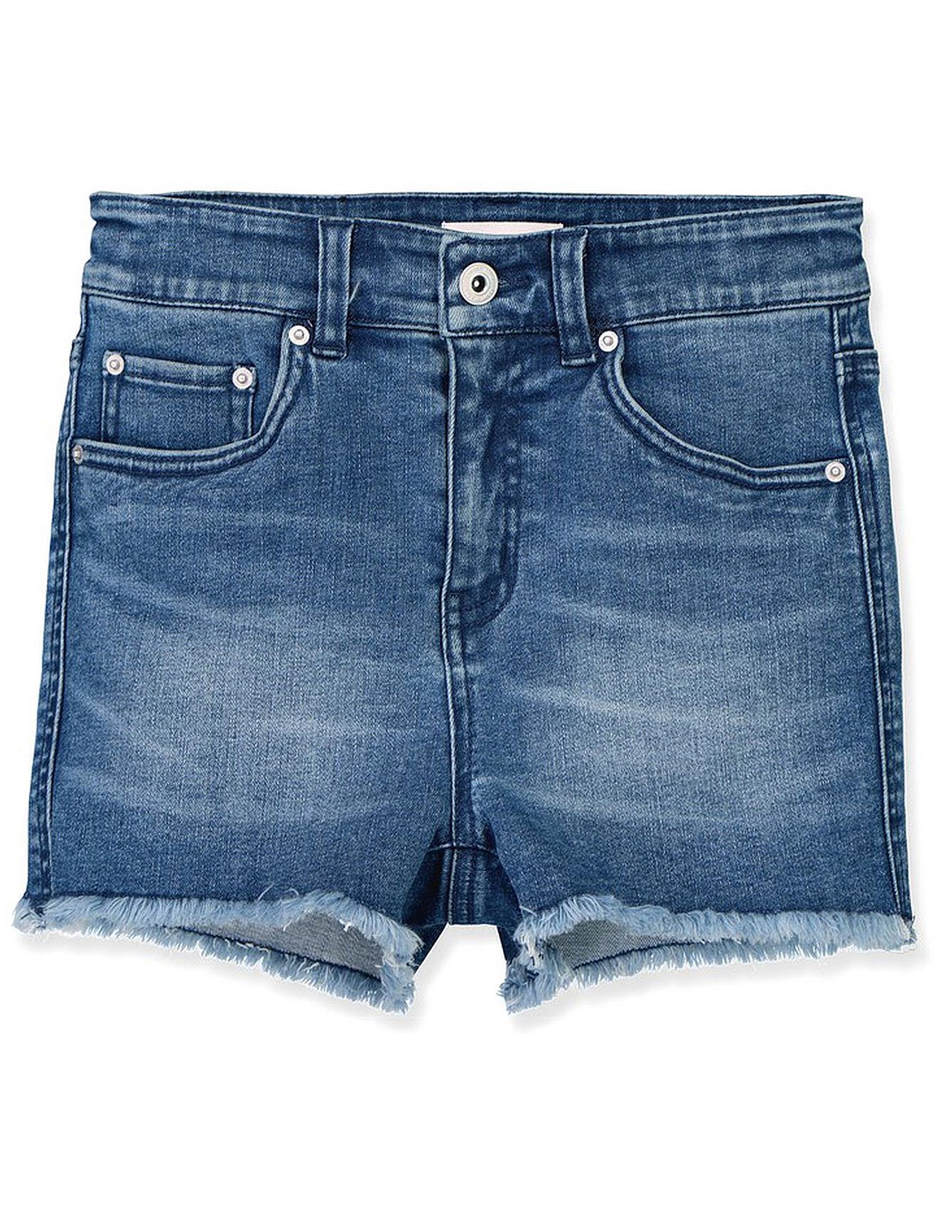 big w denim shorts