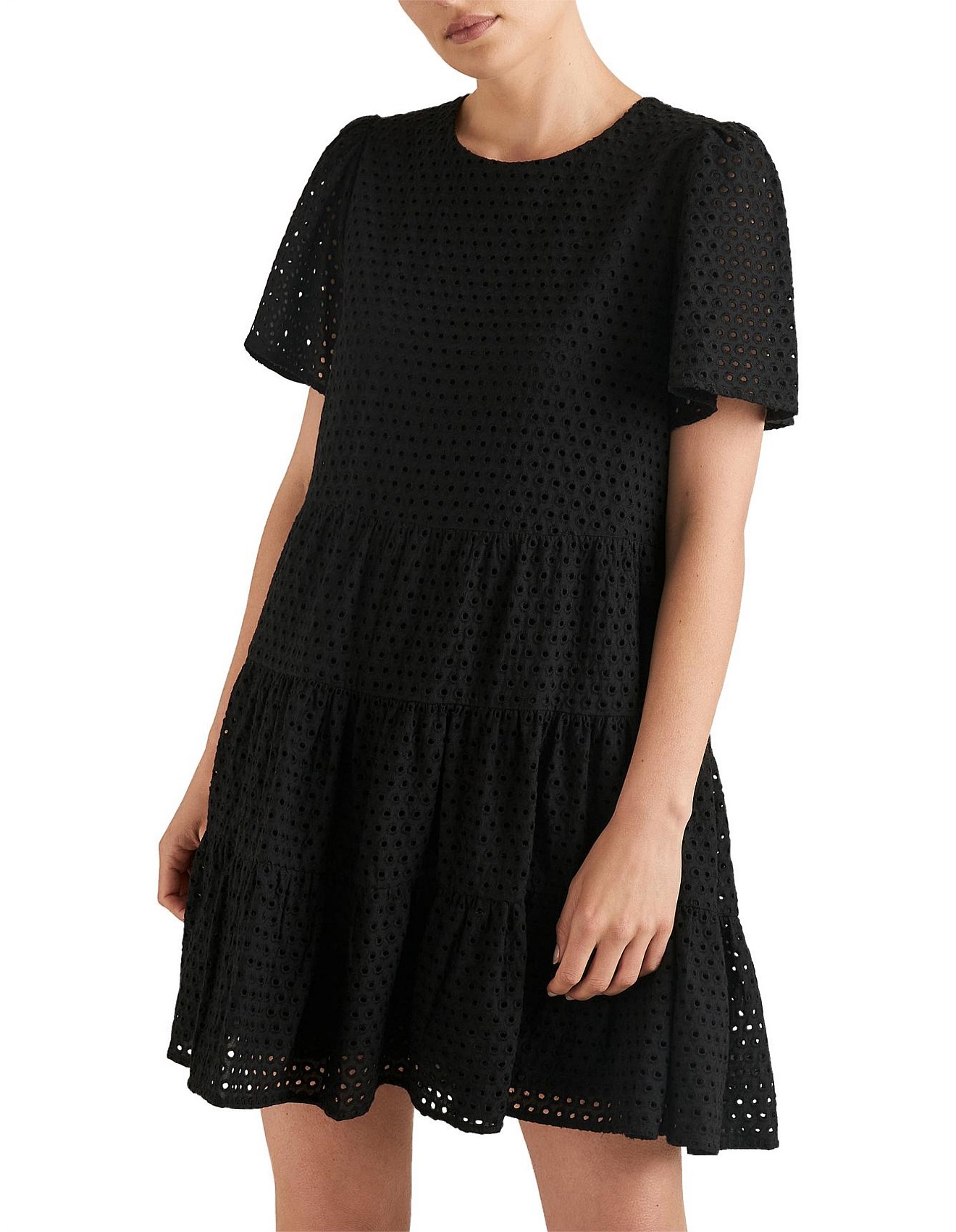 broderie swing dress