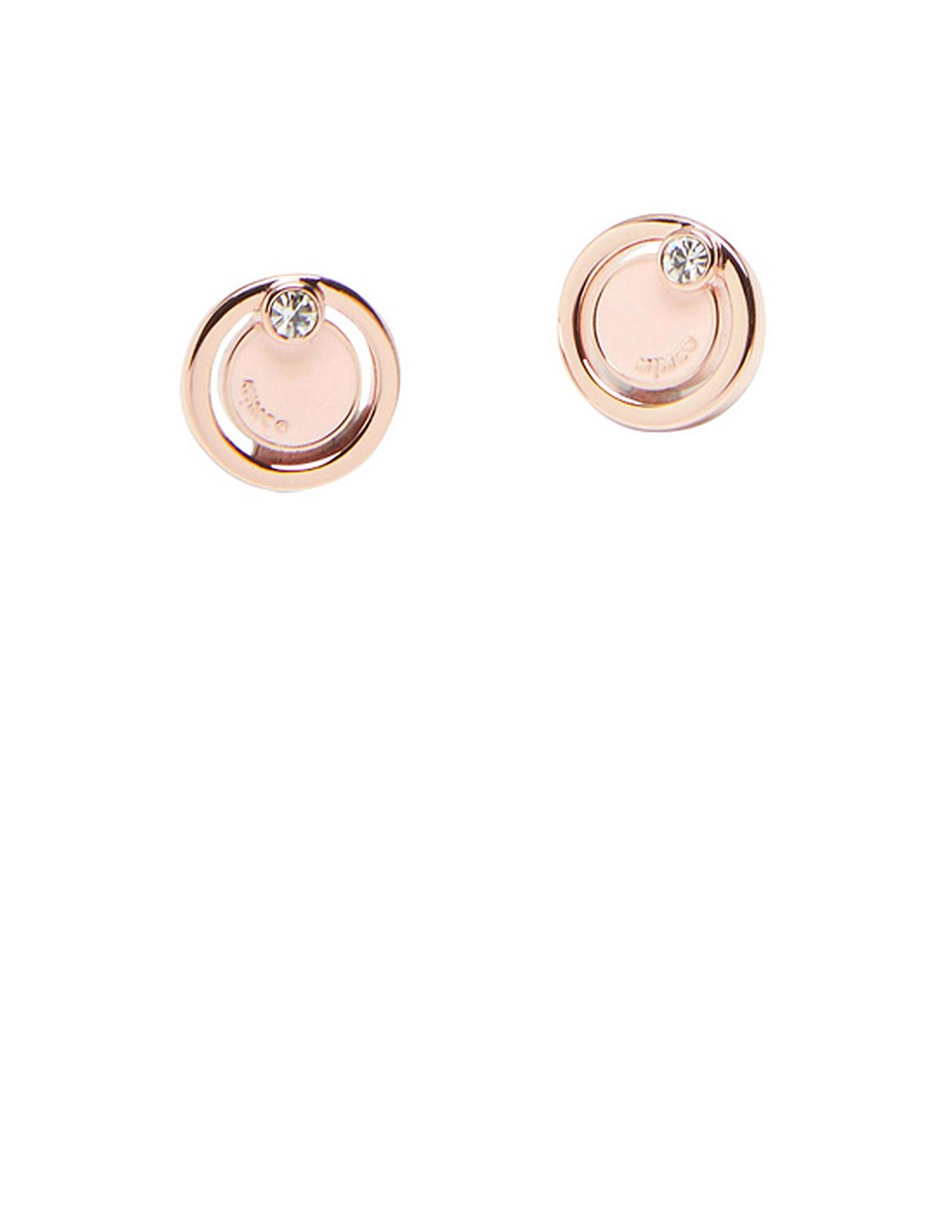 mimco twirl stud earrings