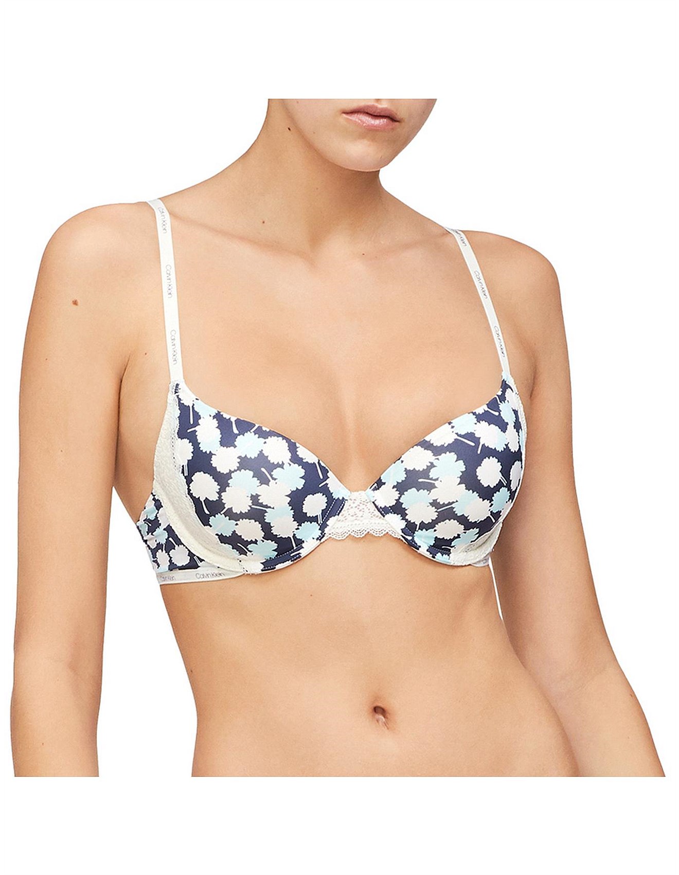 calvin klein flirty lightly lined balconette bra