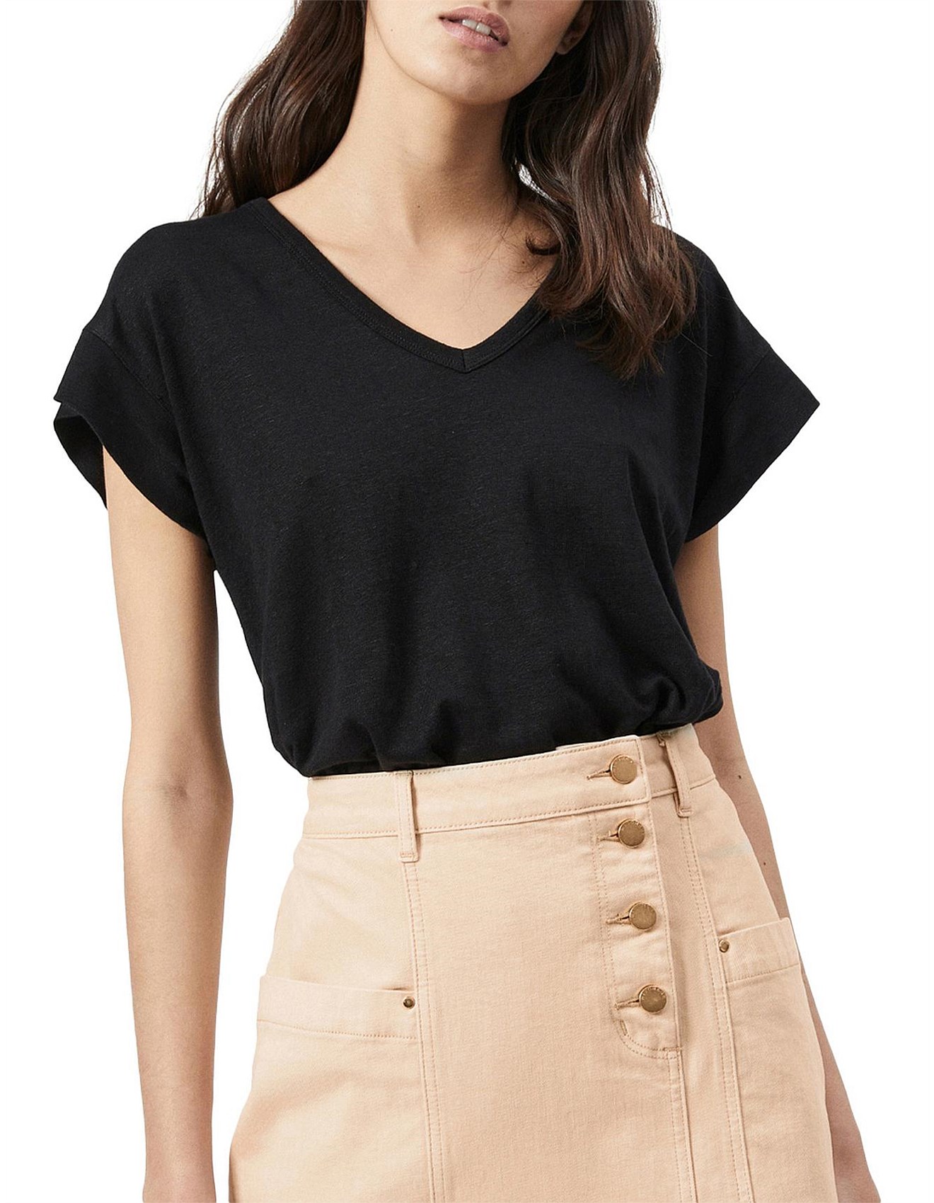 witchery linen t shirt