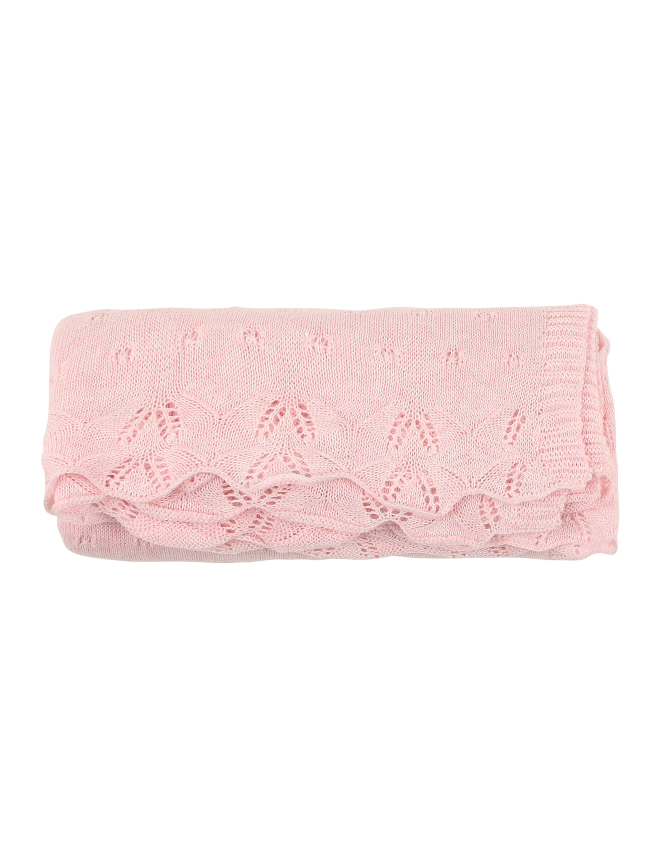 Bebe By Minihaha Pink Pointelle Blanket David Jones