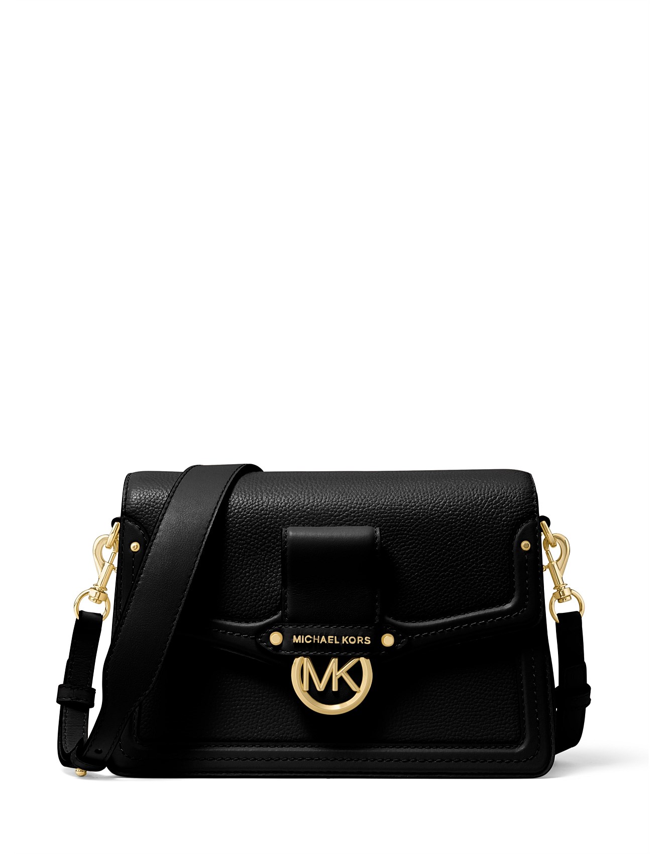 michael kors jessie medium flap shoulder handbag