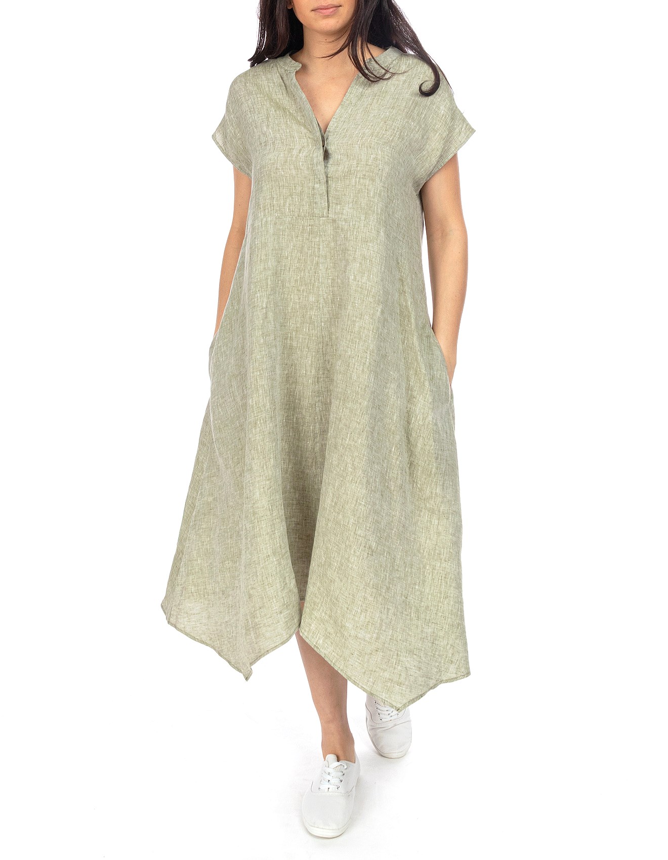 david jones linen dress