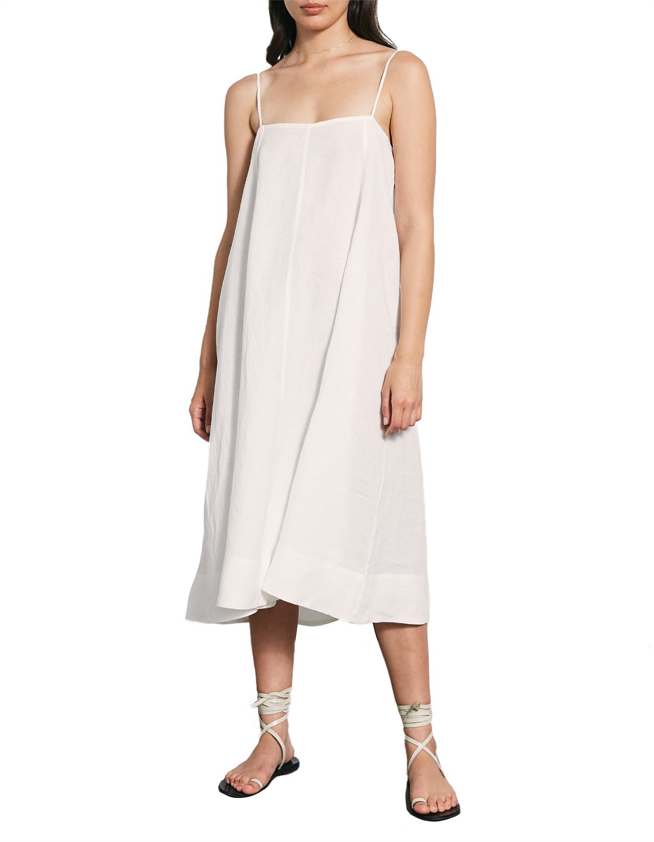 david jones linen dress