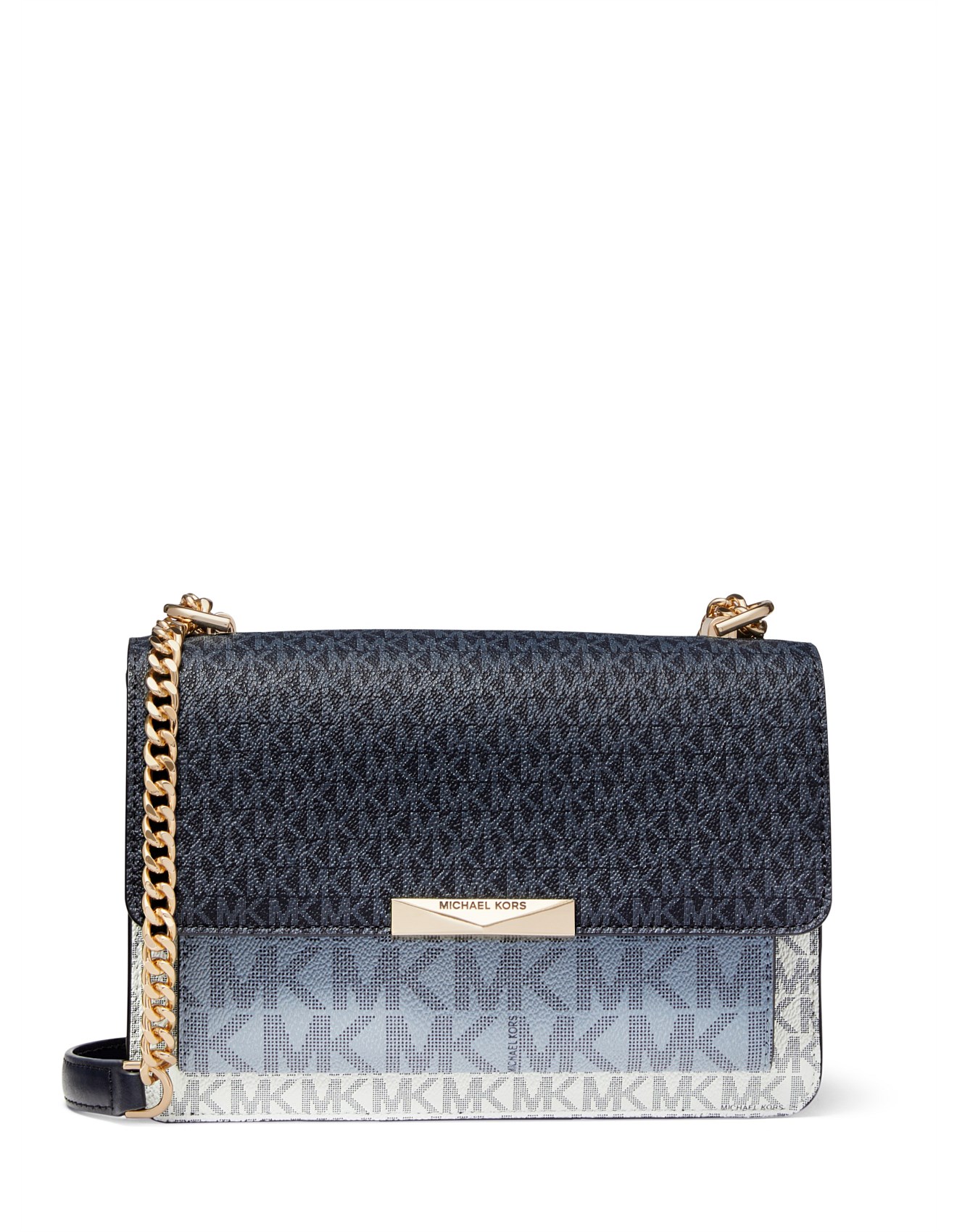 jade signature gusset shoulder bag