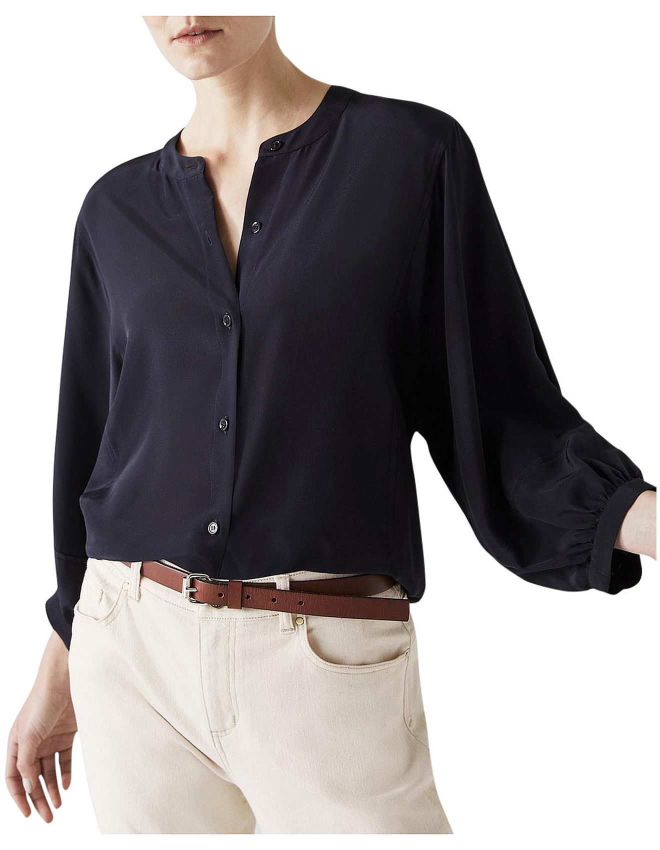 trenery silk shirt