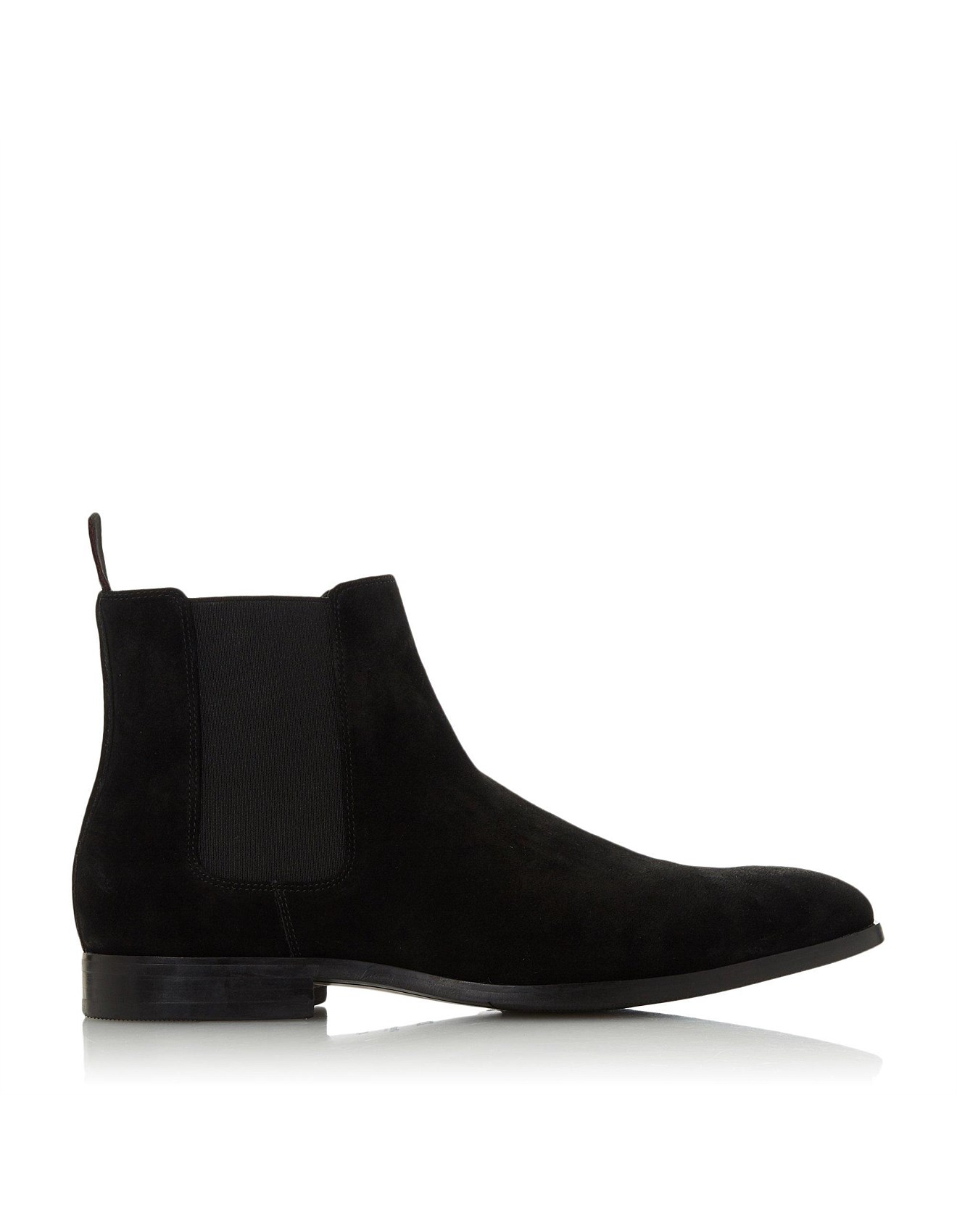 dune mandel chelsea boot