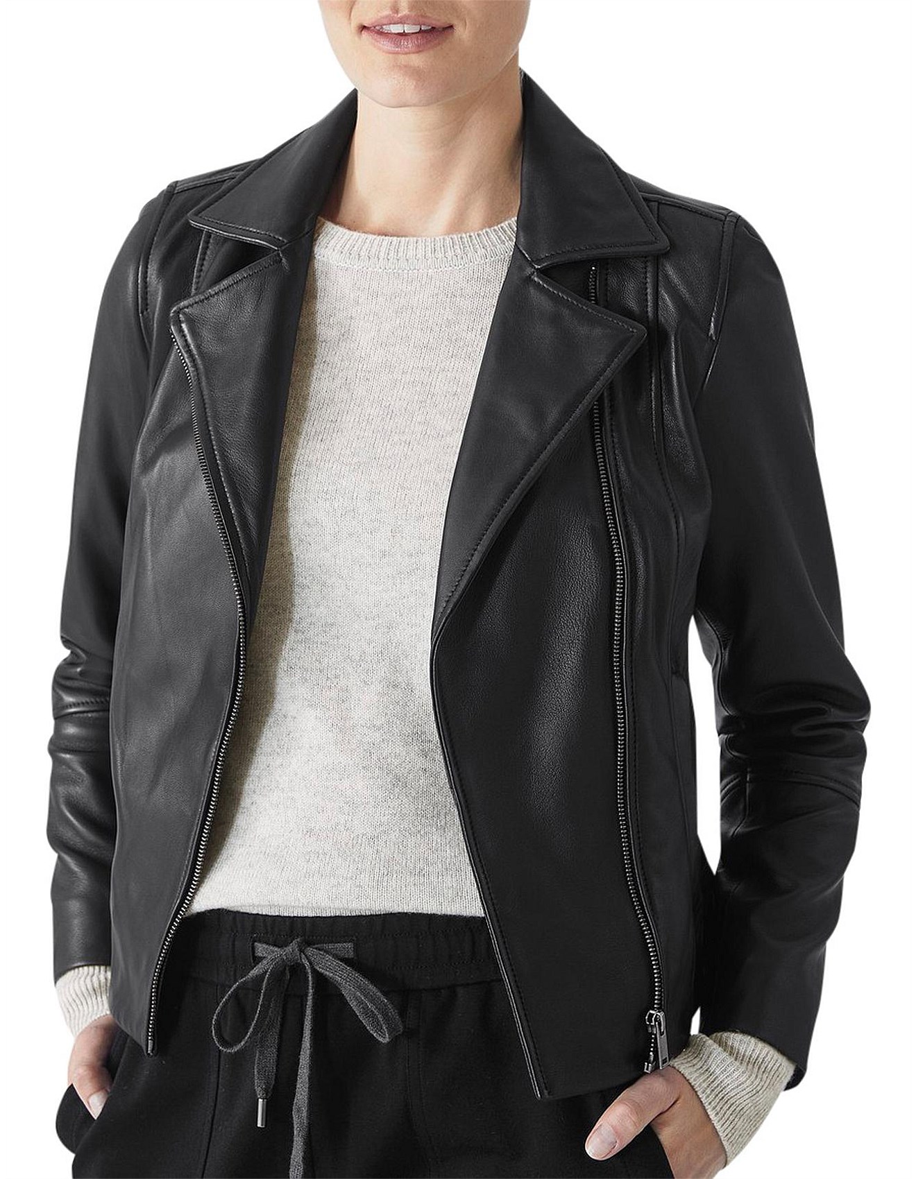 david jones leather jacket