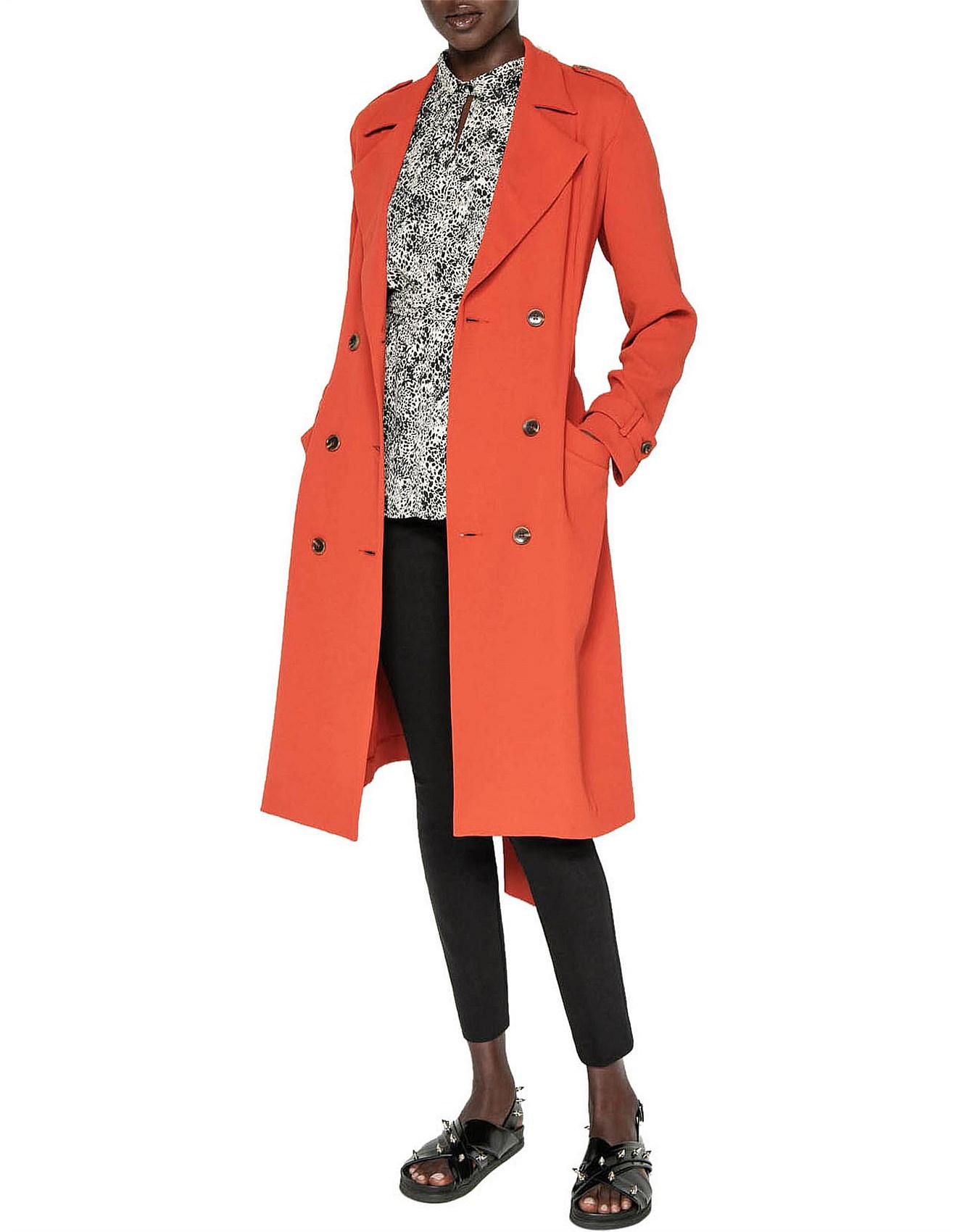 David jones trench on sale coat