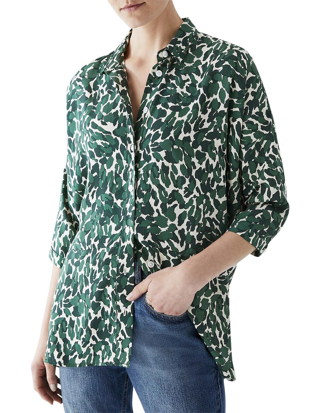 trenery modal shirt