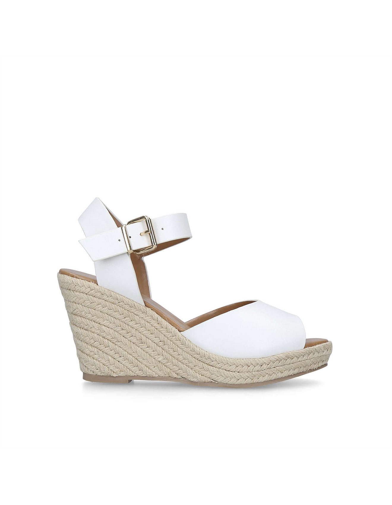 Kurt geiger white on sale wedges