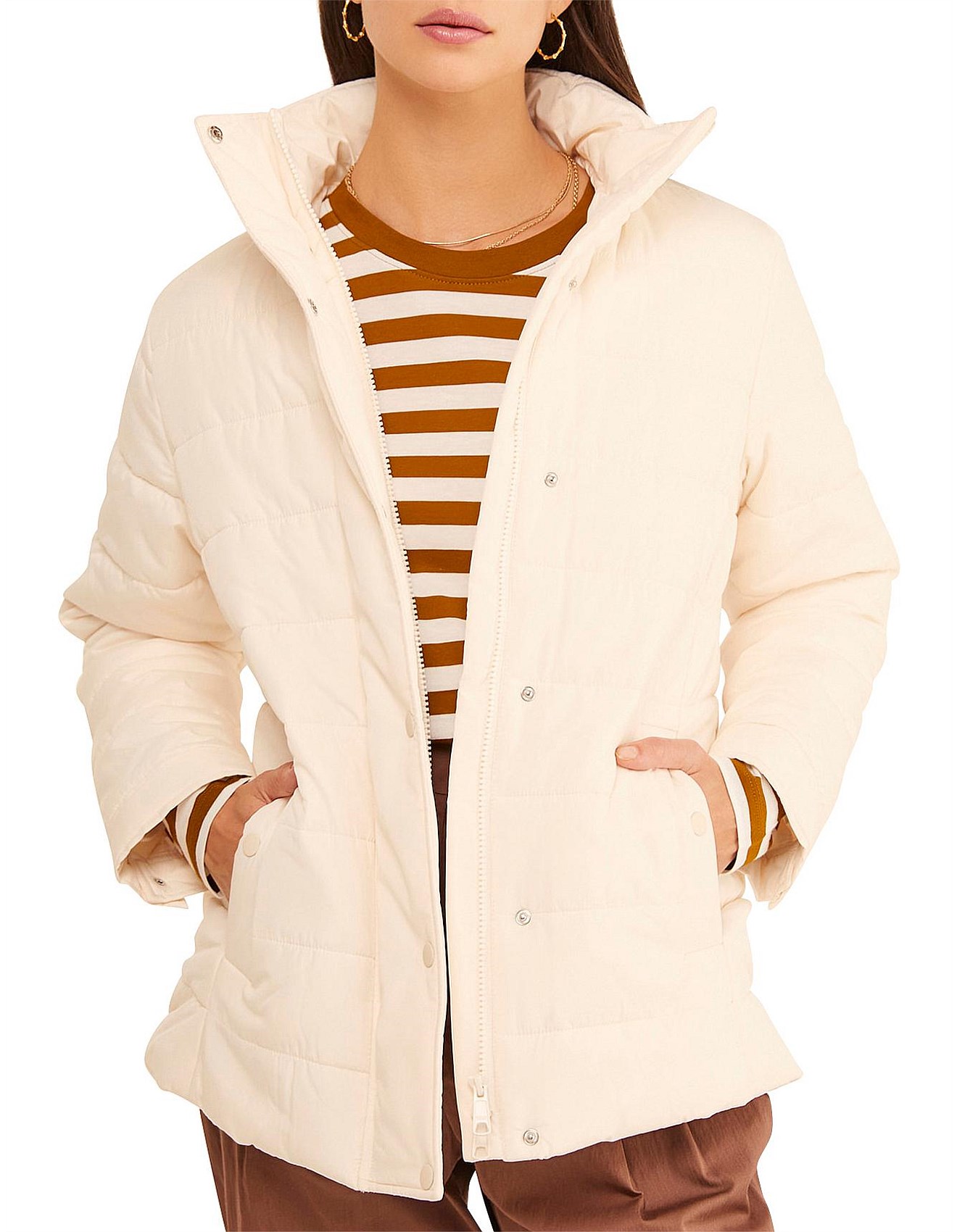 david jones puffer jacket