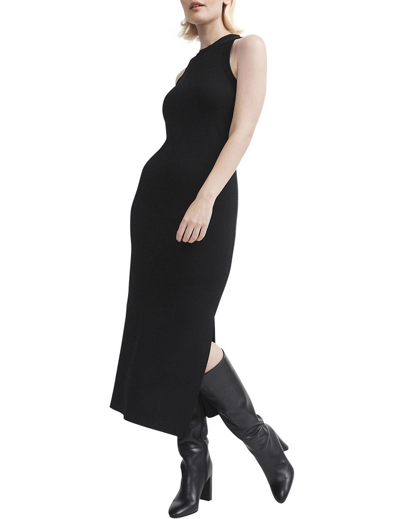 witchery jersey ribbed dress