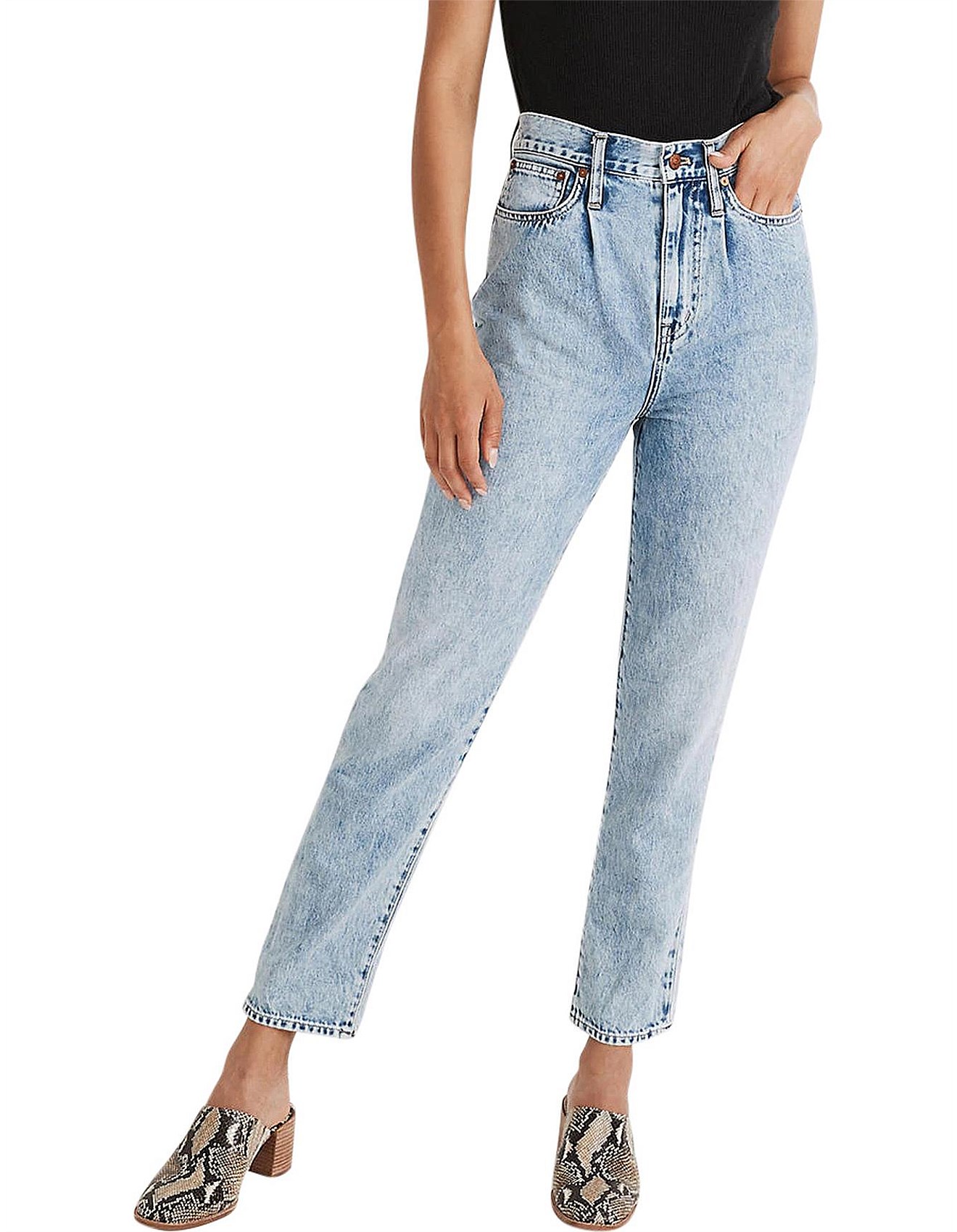 david jones mom jeans