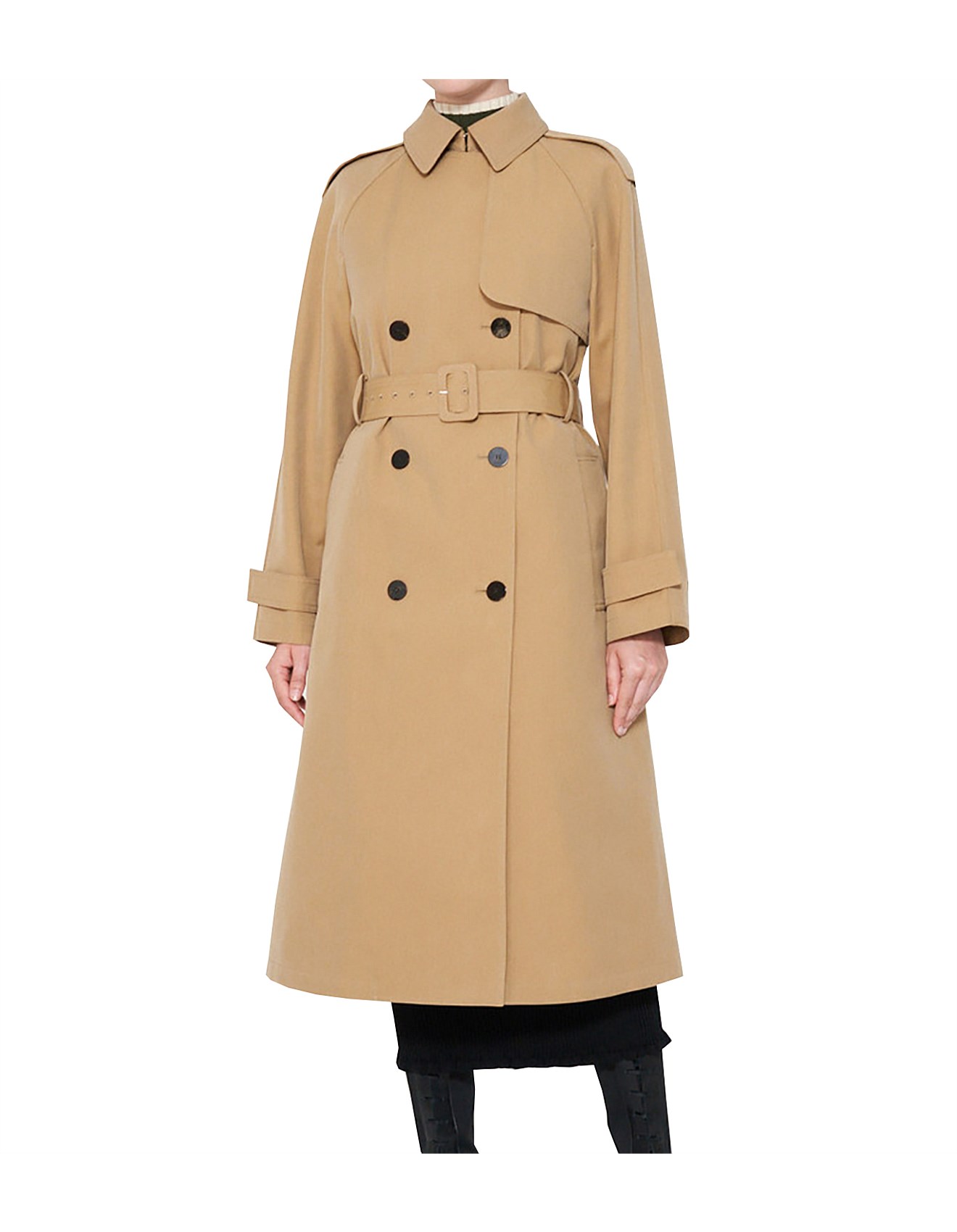 david jones trench coat