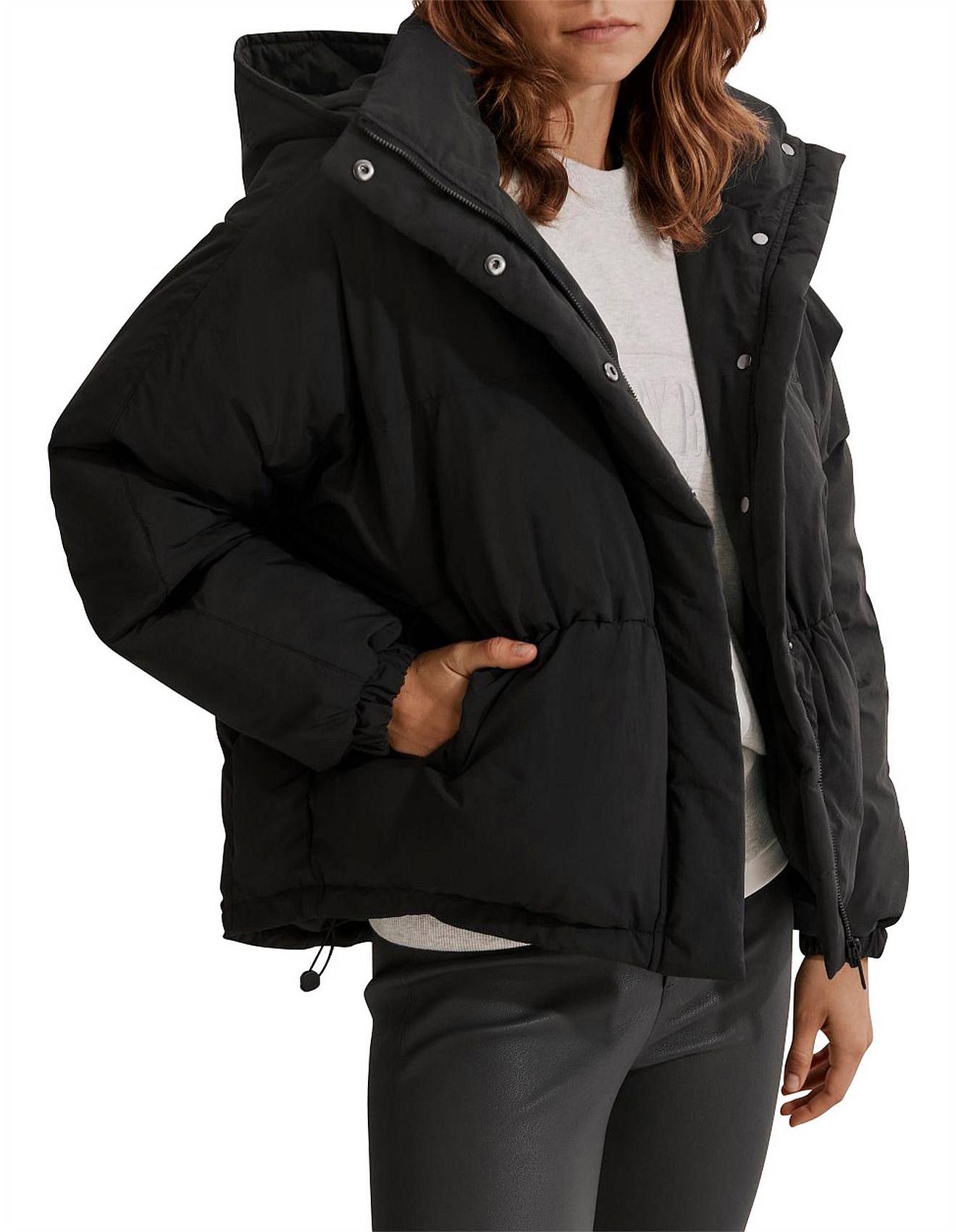 country road long puffer jacket