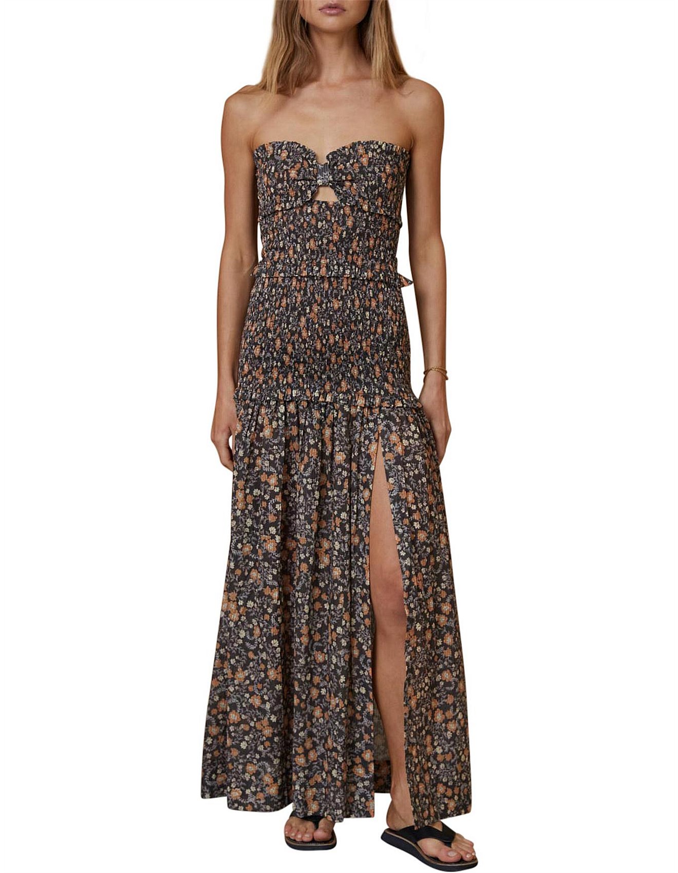 janice cotton maxi dress