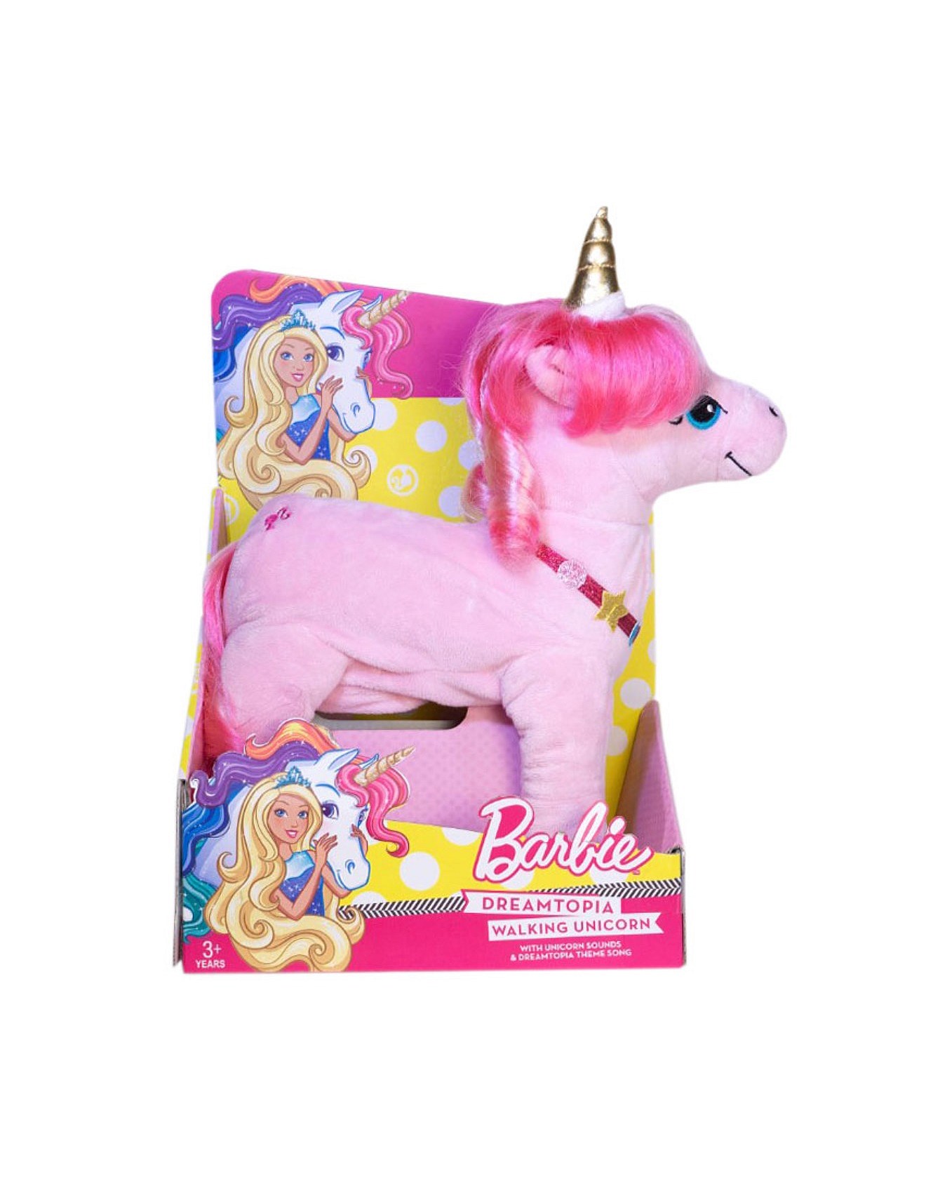 barbie dreamtopia unicorn plush