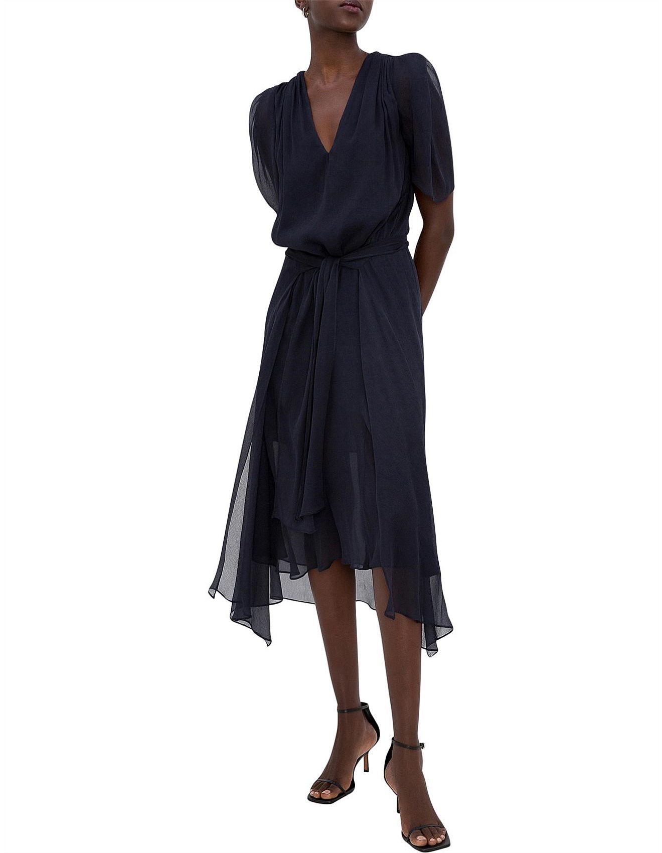 David jones navy clearance dress