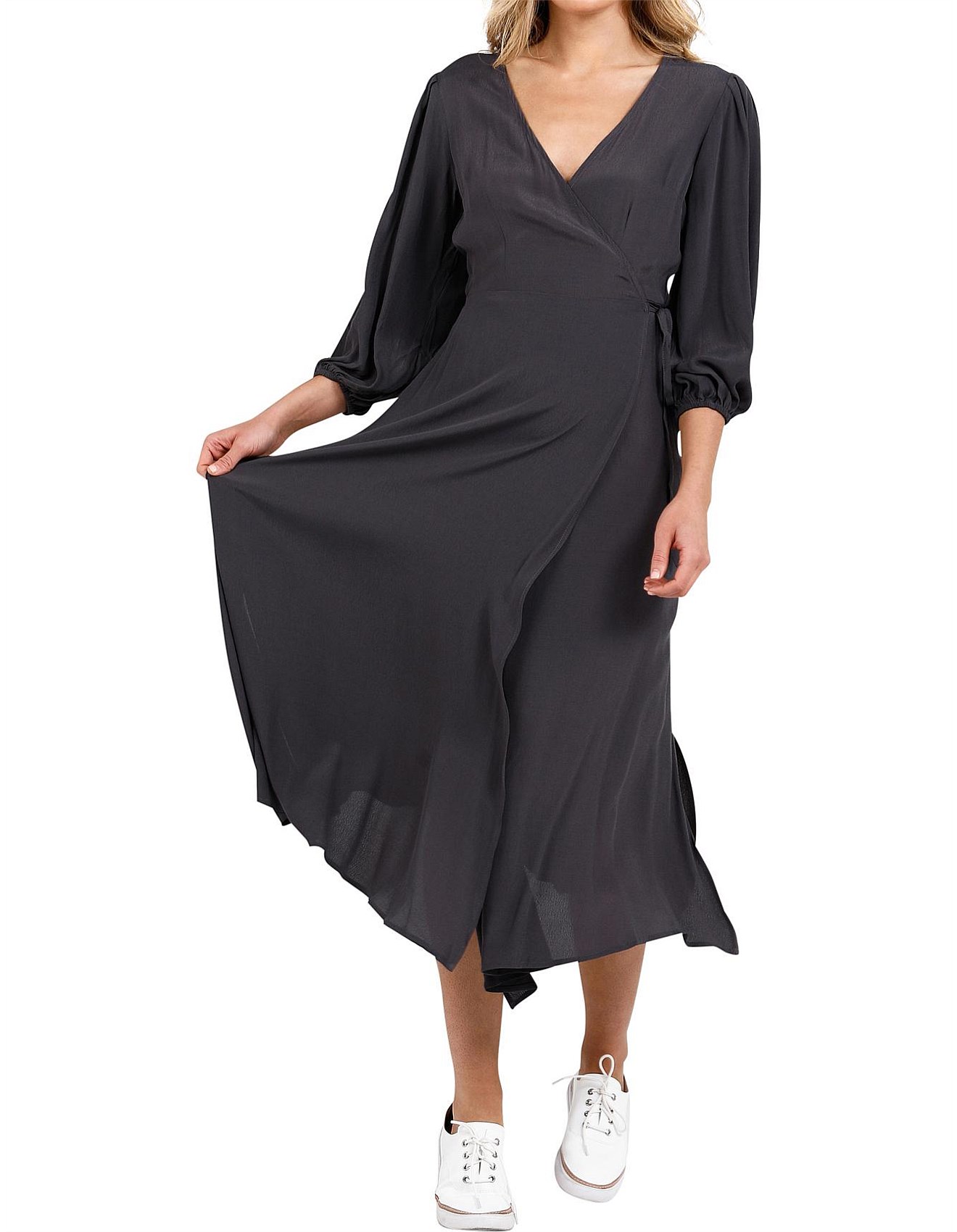 David jones 2024 long sleeve dress