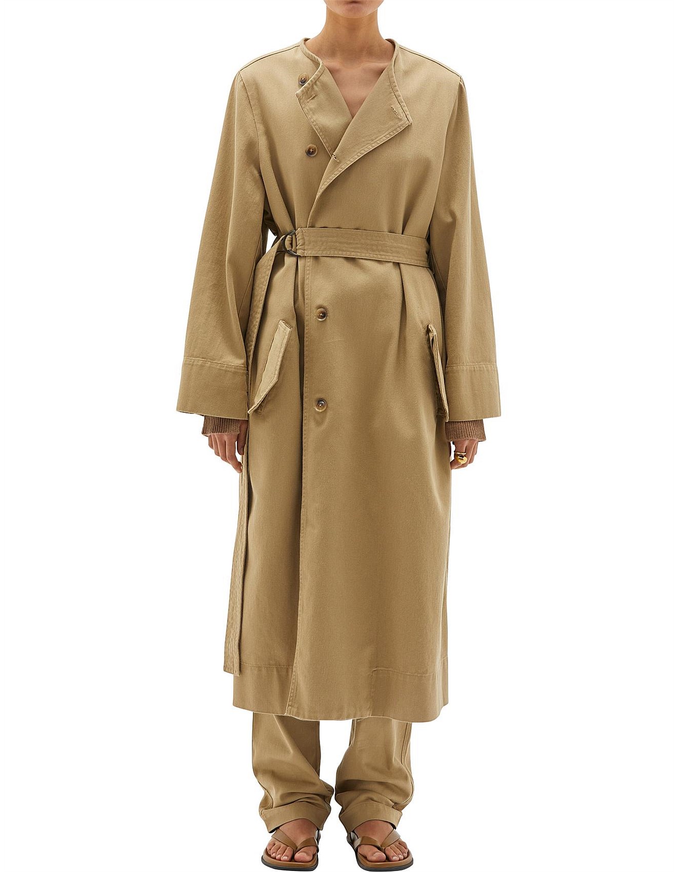 bassike trench coat