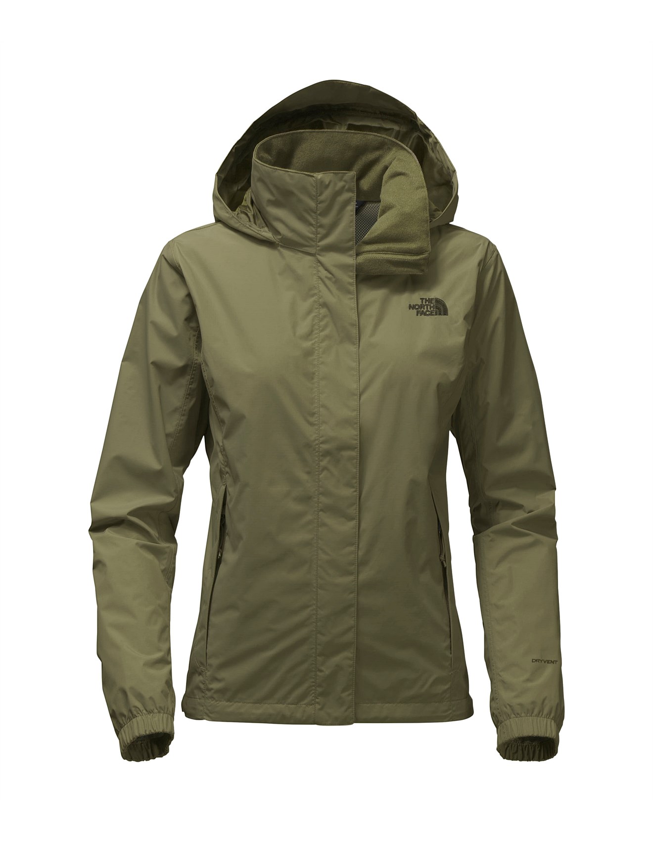 the north face women's green jacket