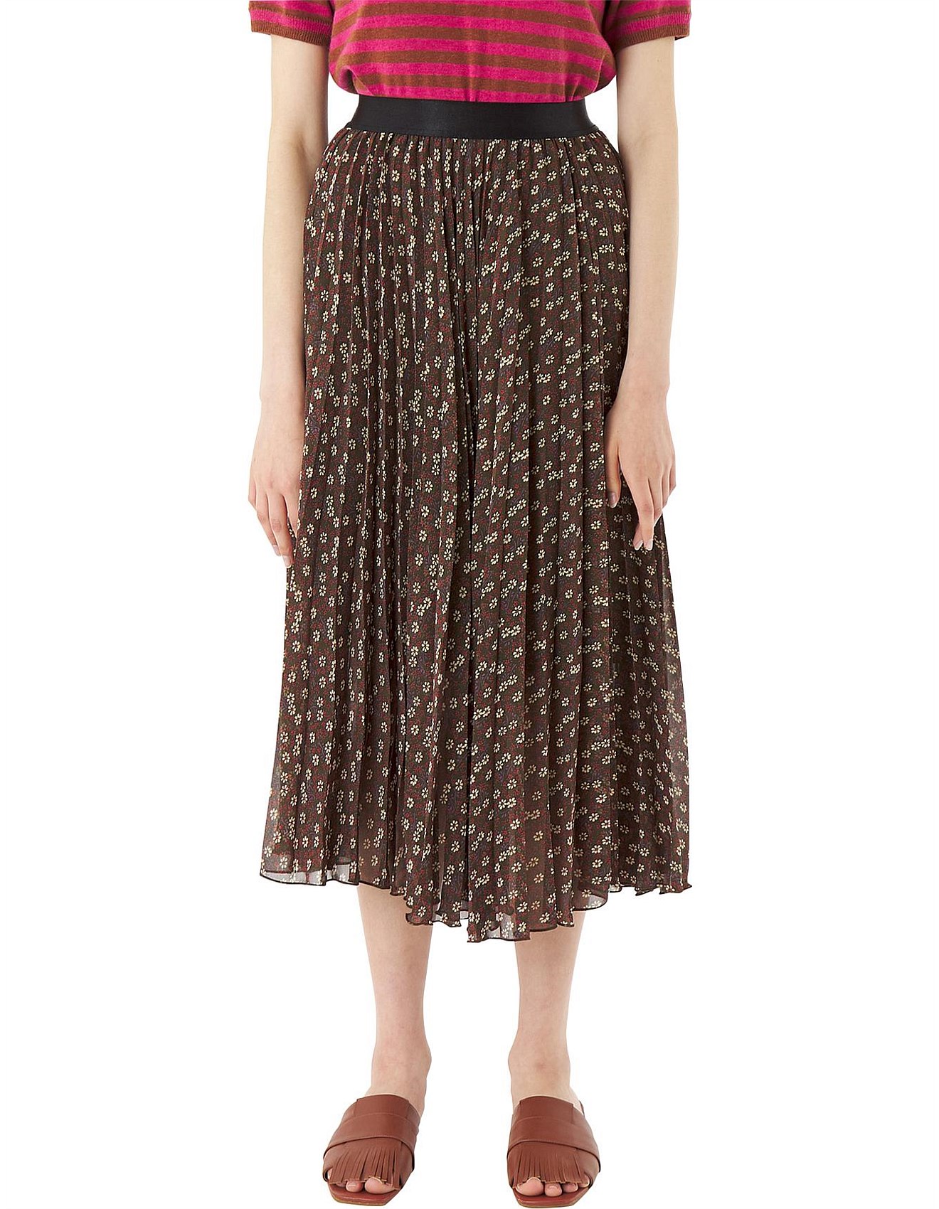 Pleated skirt cheap david jones