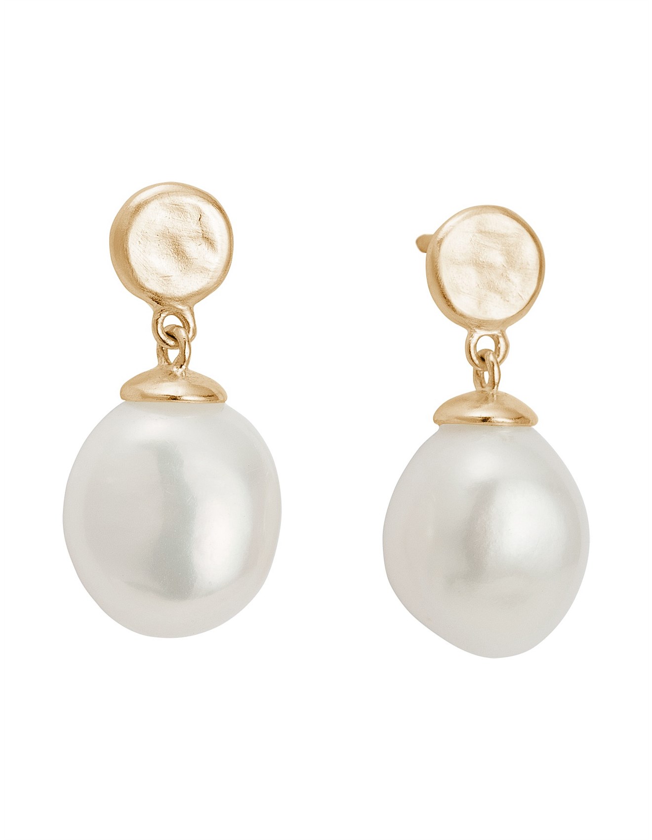 David jones pearl deals earrings