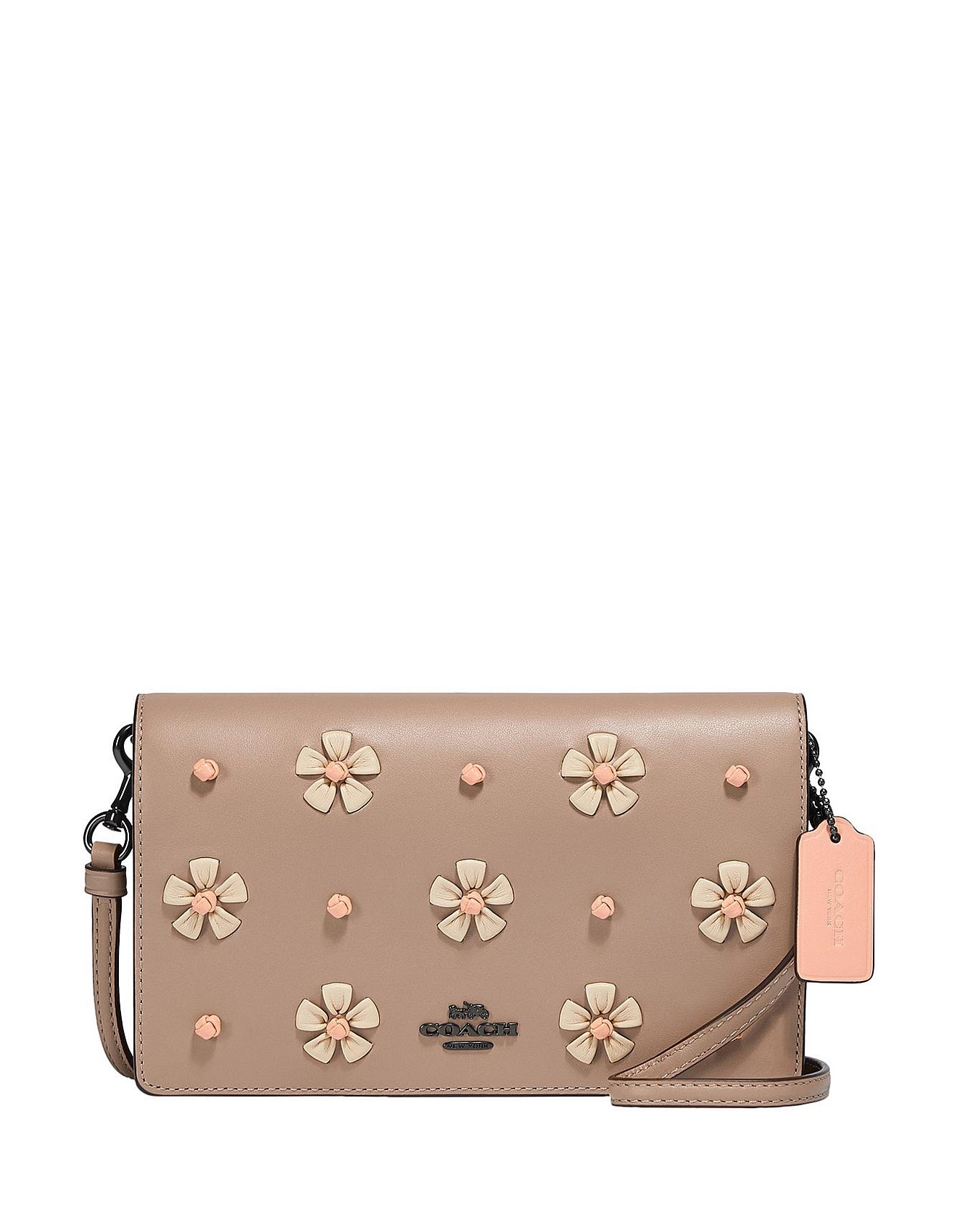 coach tea rose crossbody