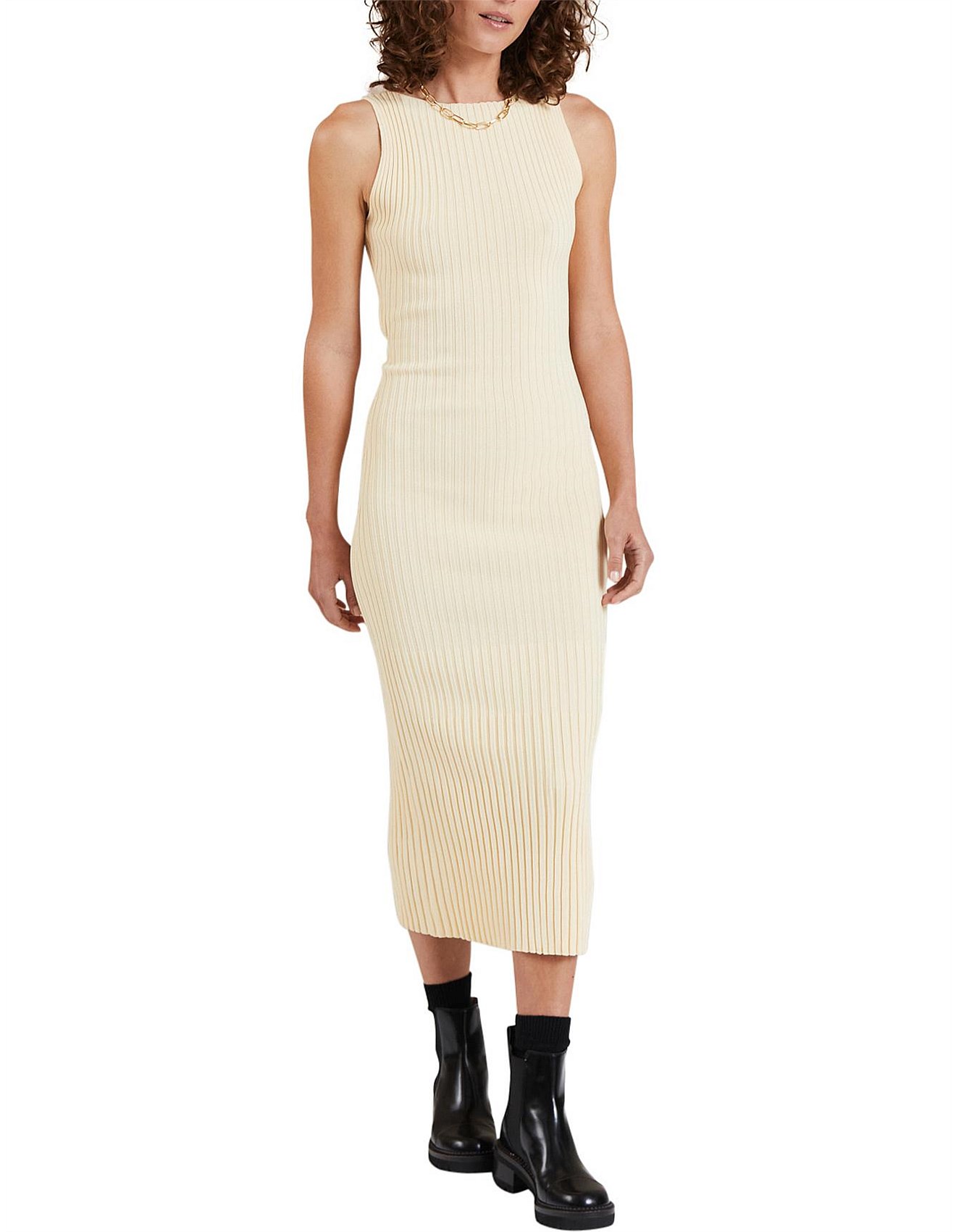 lyla knit midi dress