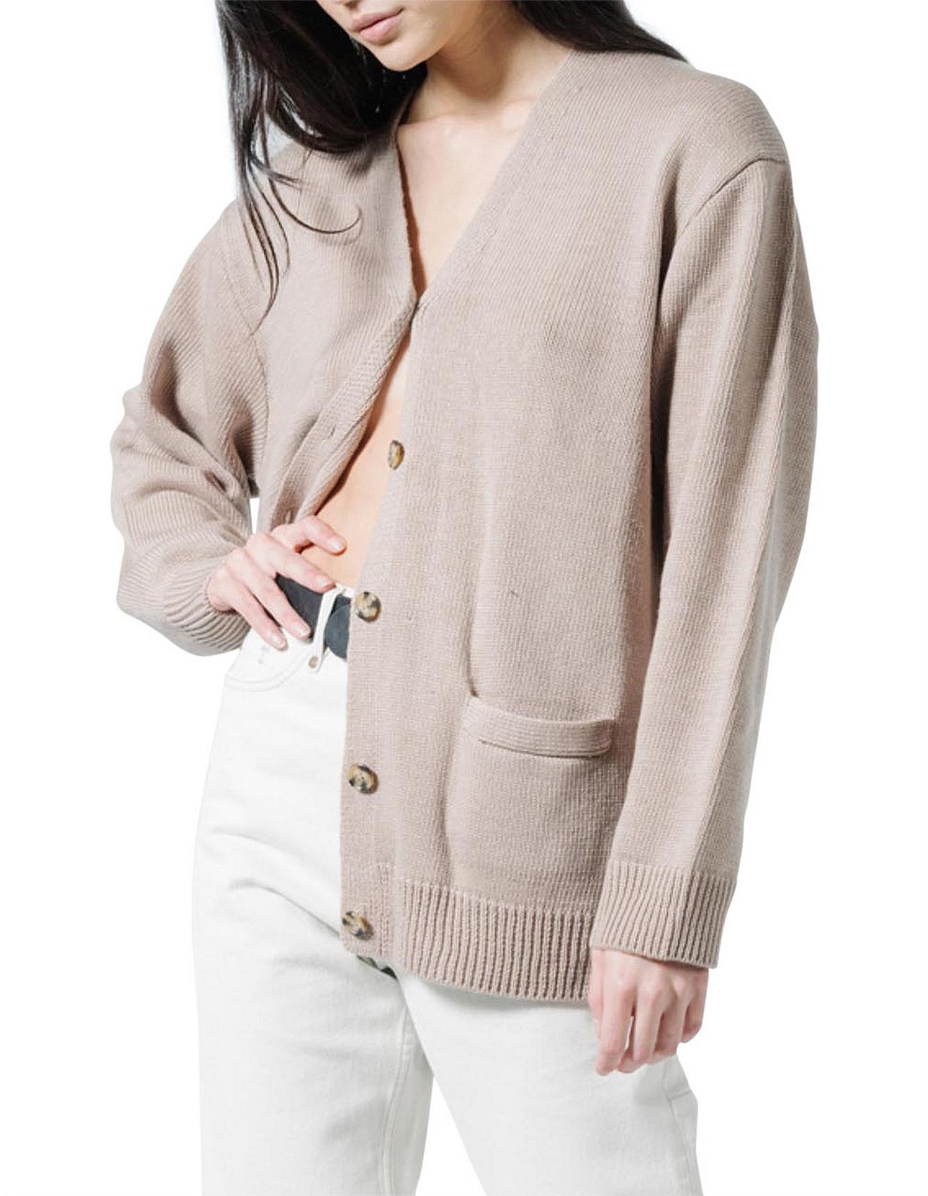 khaki knitwear womens