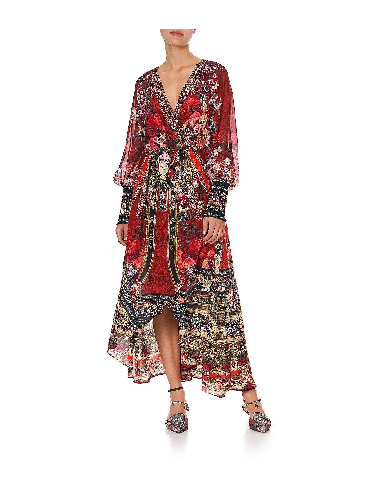 david jones wrap dress