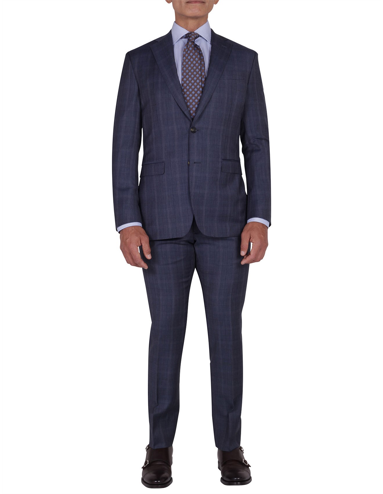 mens suits blue grey