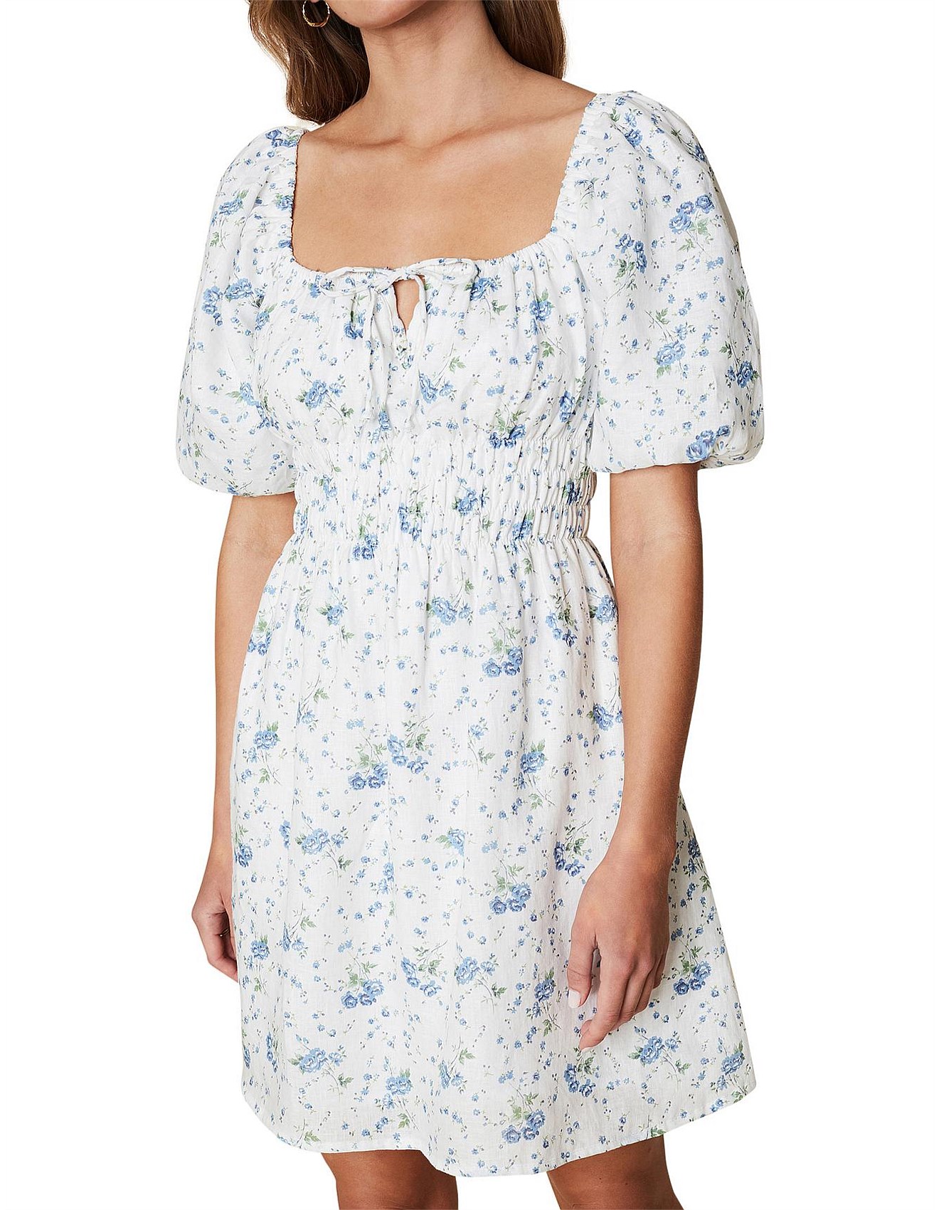 nikoleta mini dress astoria floral print