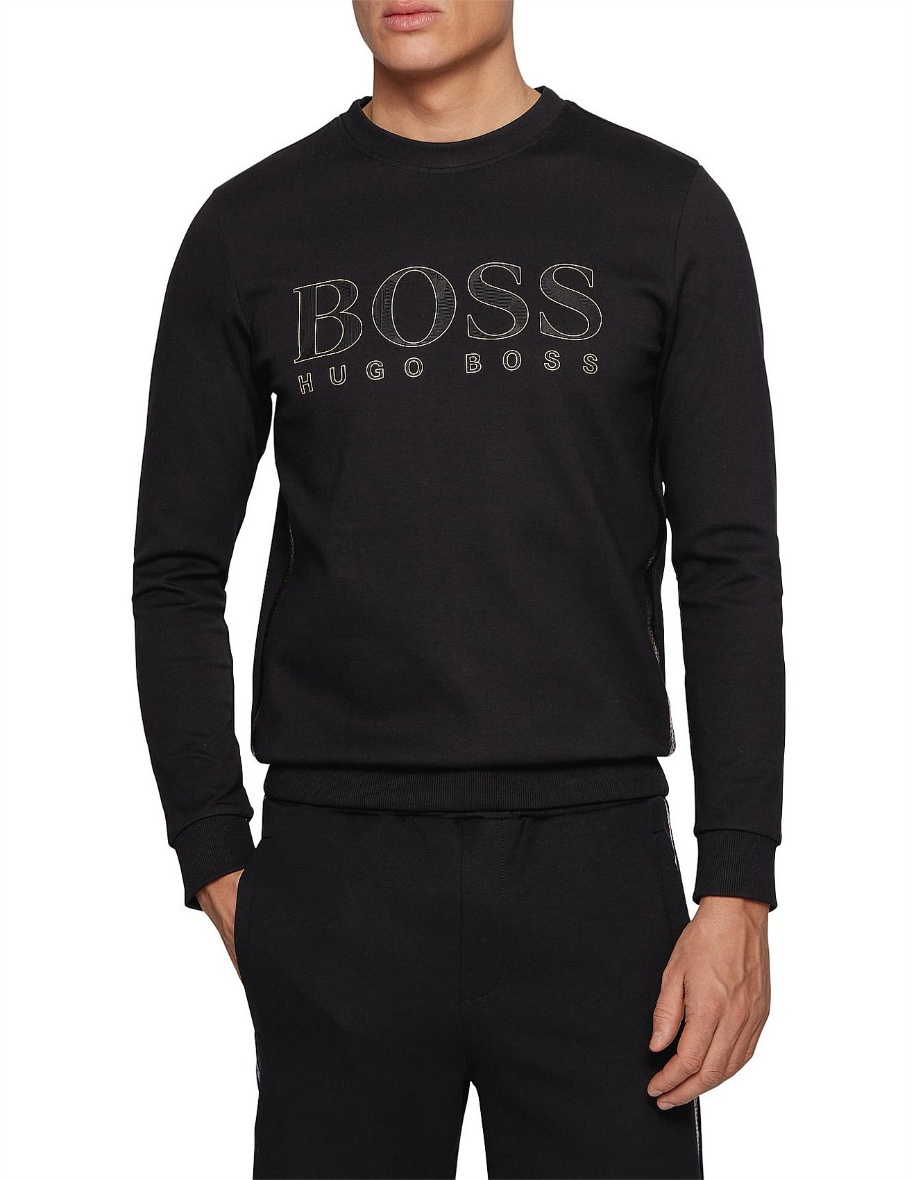 hugo boss slim fit sweatshirt