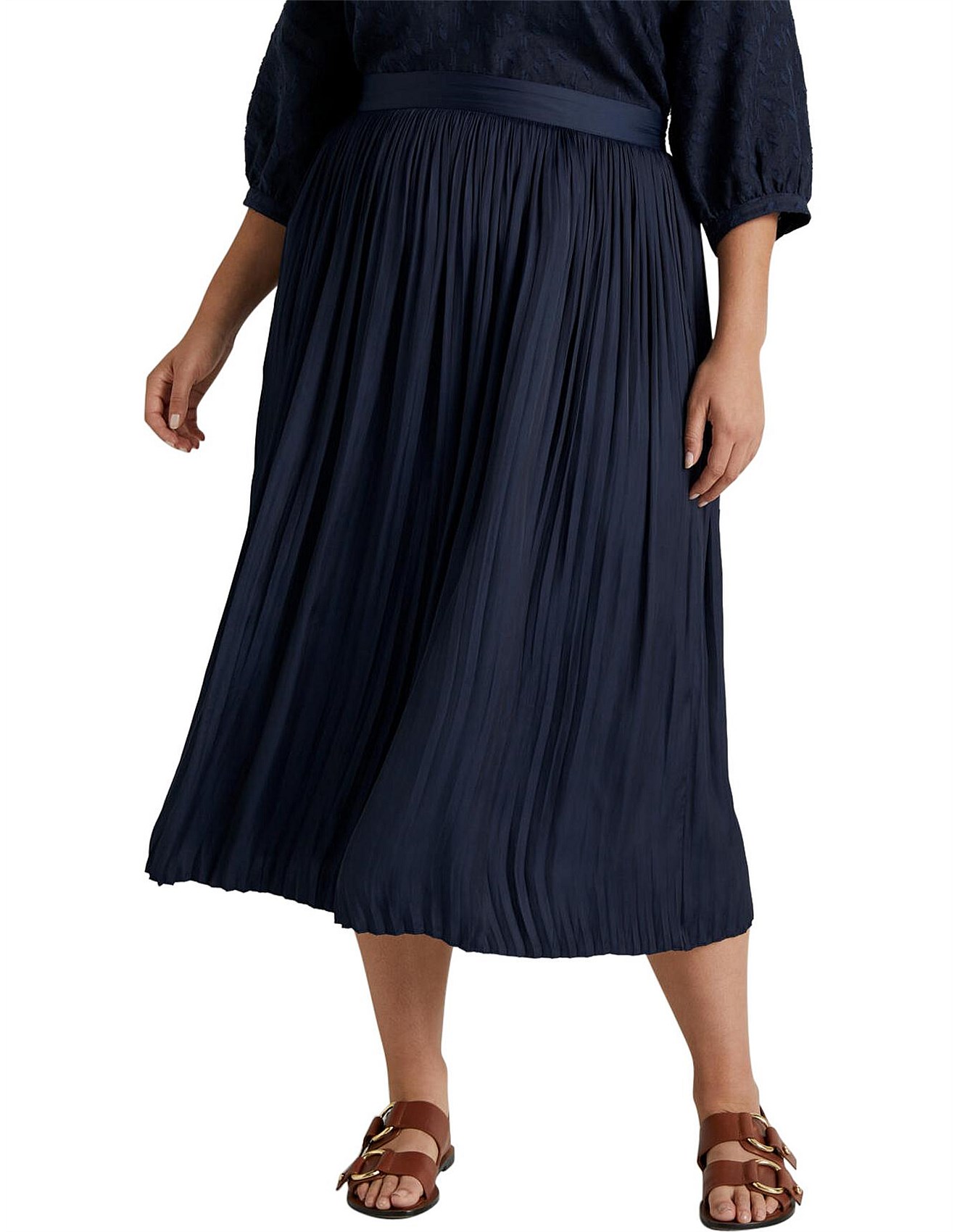 Pleated skirt 2025 david jones