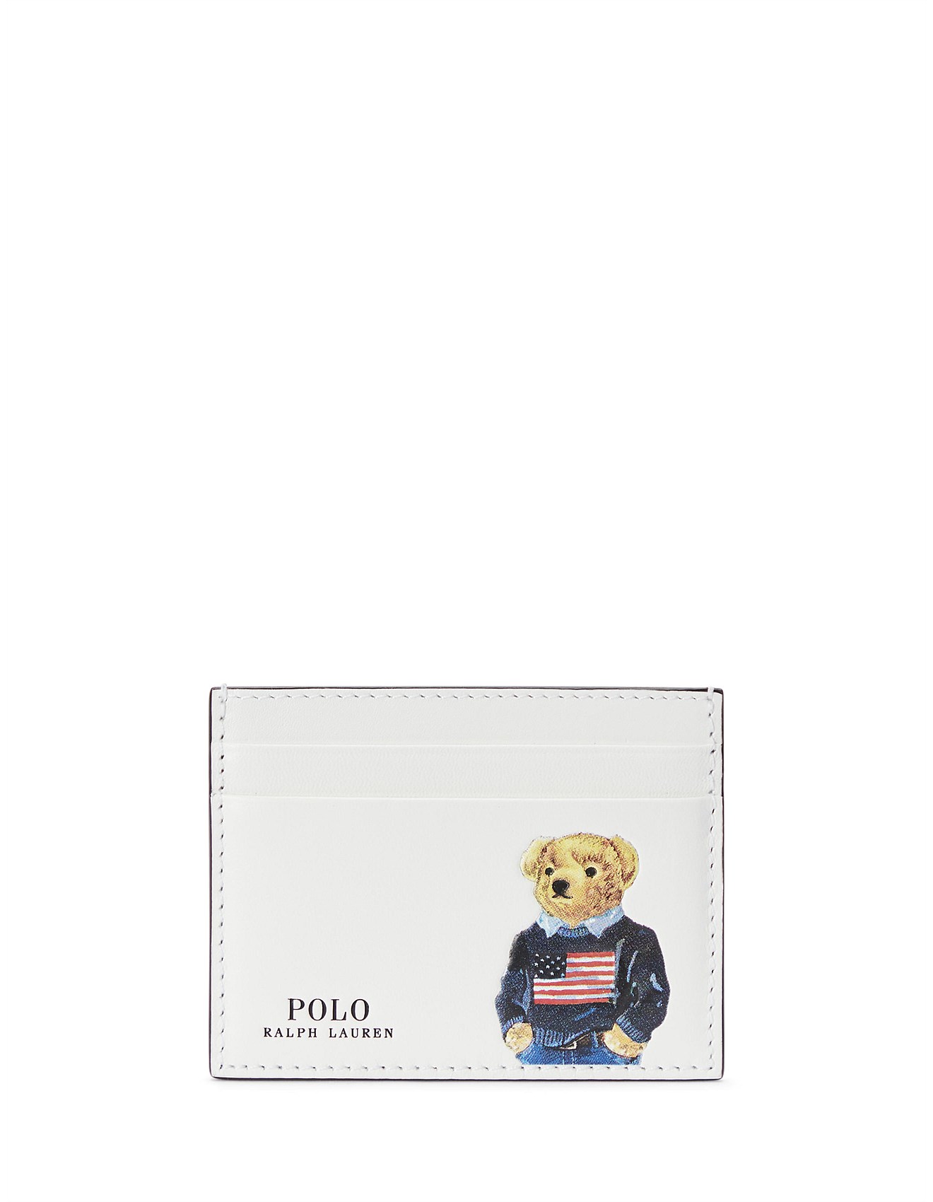 polo bear card case