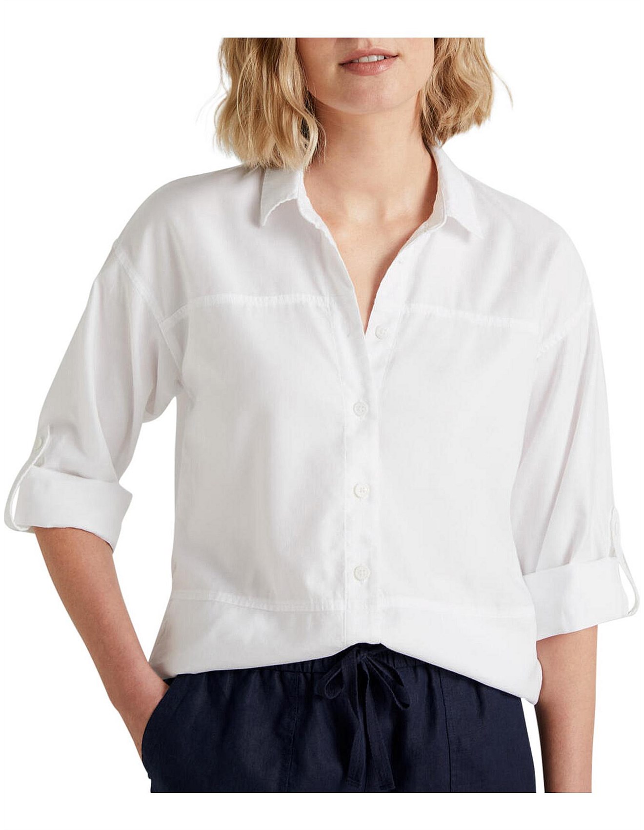 trenery modal shirt