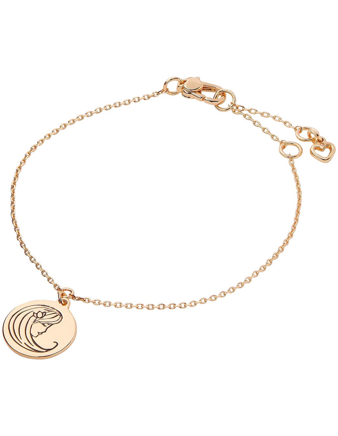 virgo bracelet gold